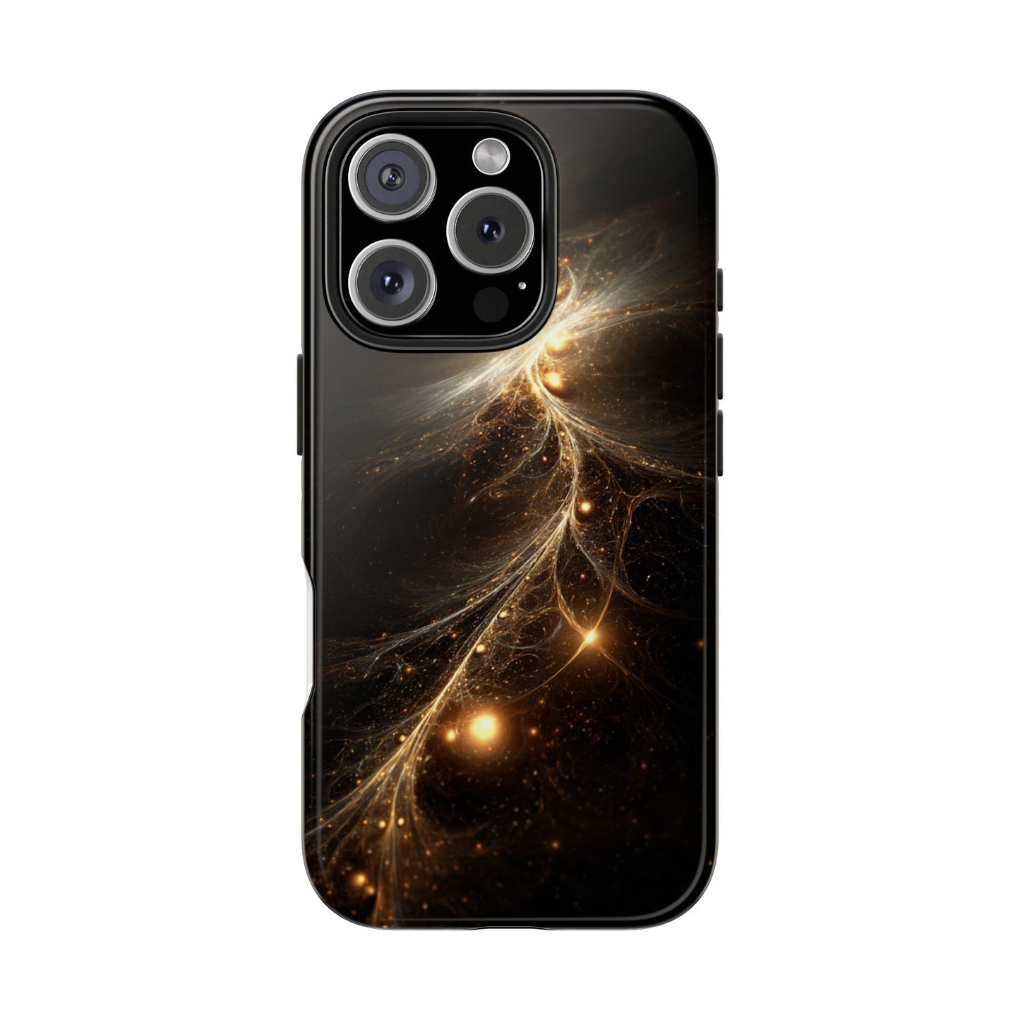 Cosmic Glow Tough Phone Case - Galaxy Design for Sci-Fi Lovers
