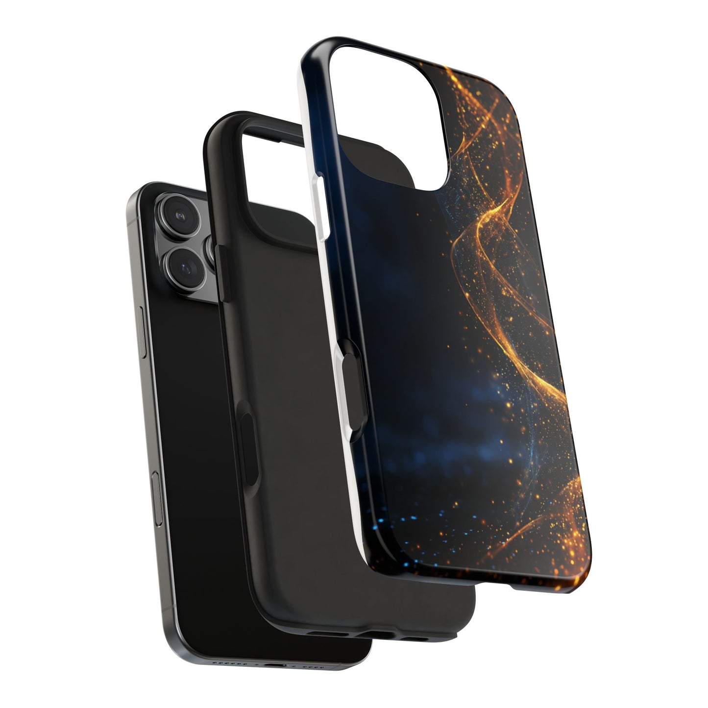 Galaxy Sparkle Tough Phone Case - Durable Protection with Elegant Design