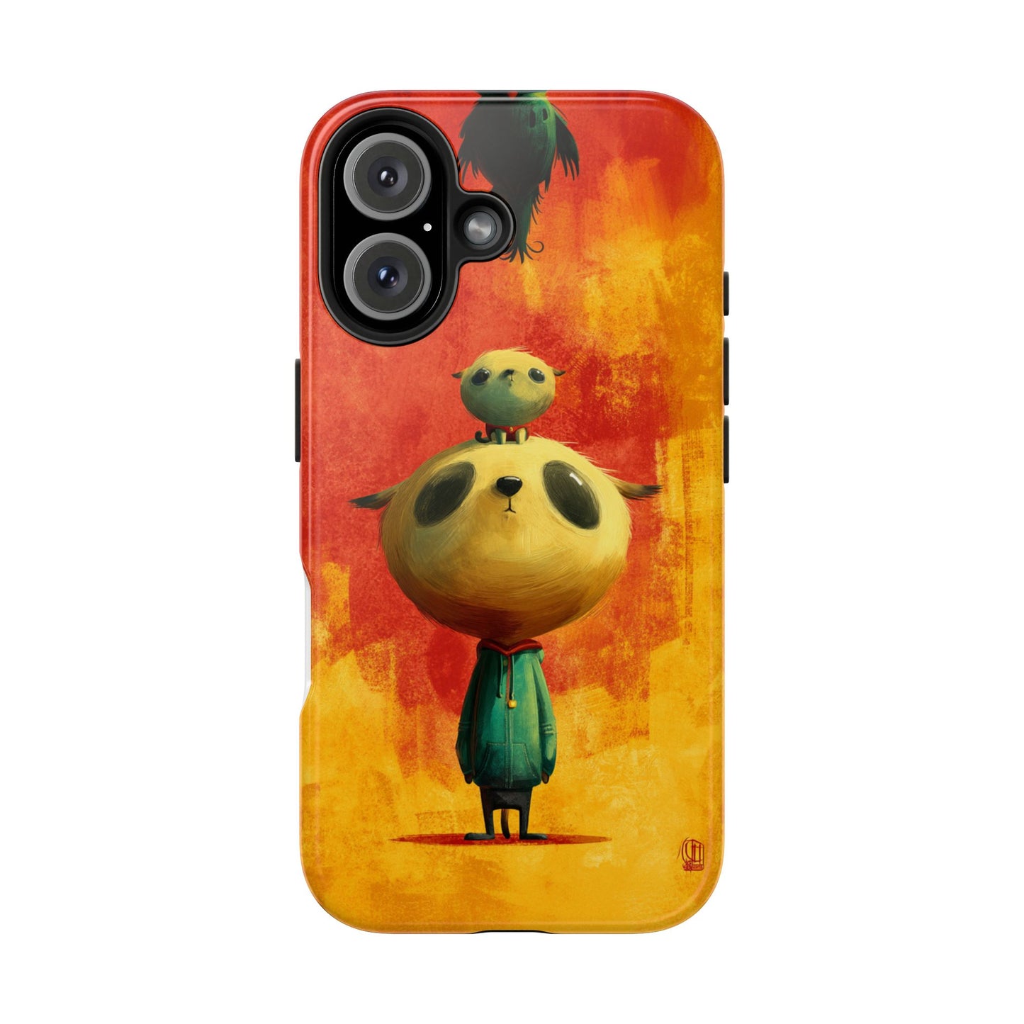 Whimsical Tough Phone Cases - Cute Animal Design for Trendy Protection