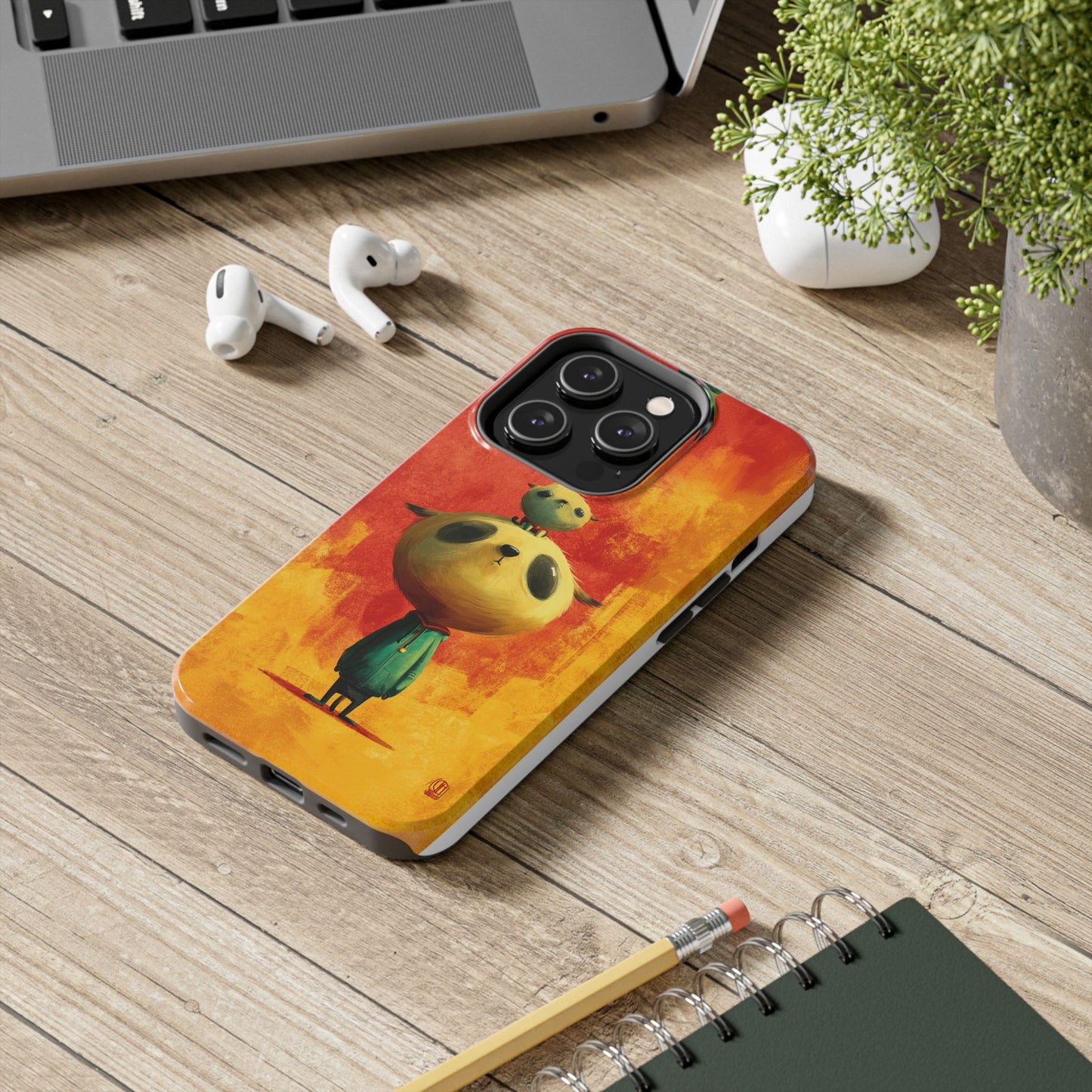 Whimsical Tough Phone Cases - Cute Animal Design for Trendy Protection