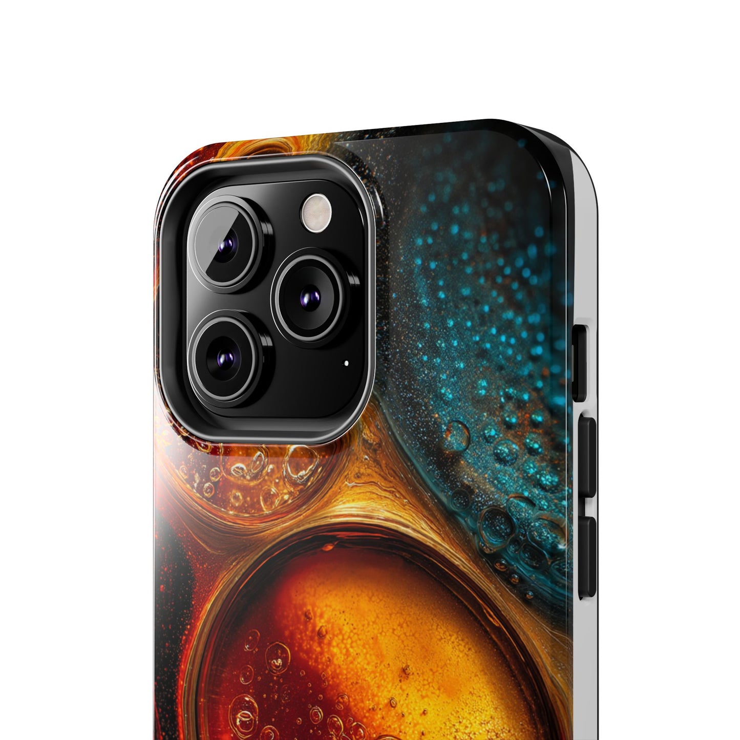 Vibrant Abstract Tough Phone Case – Bubble Design for Ultimate Protection