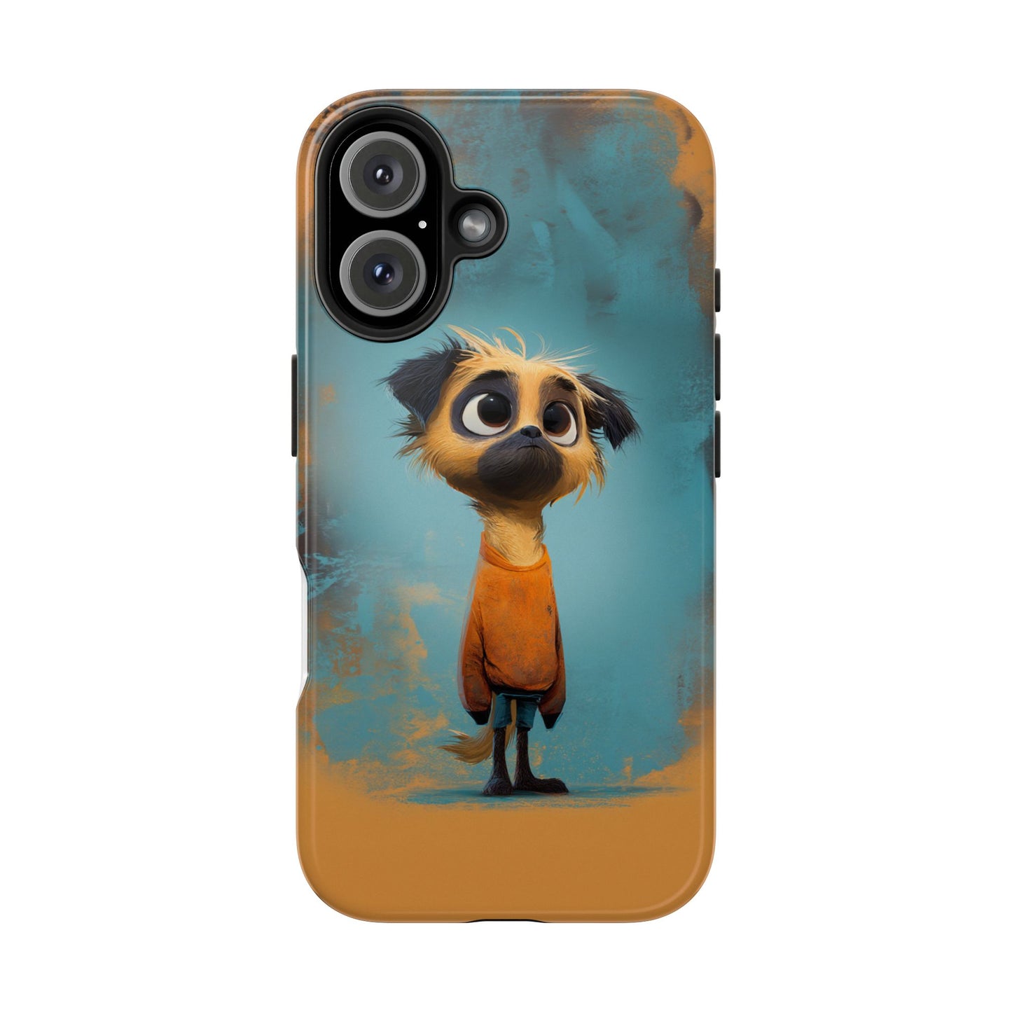 Cute Cartoon Dog Tough Phone Case for Pet Lovers