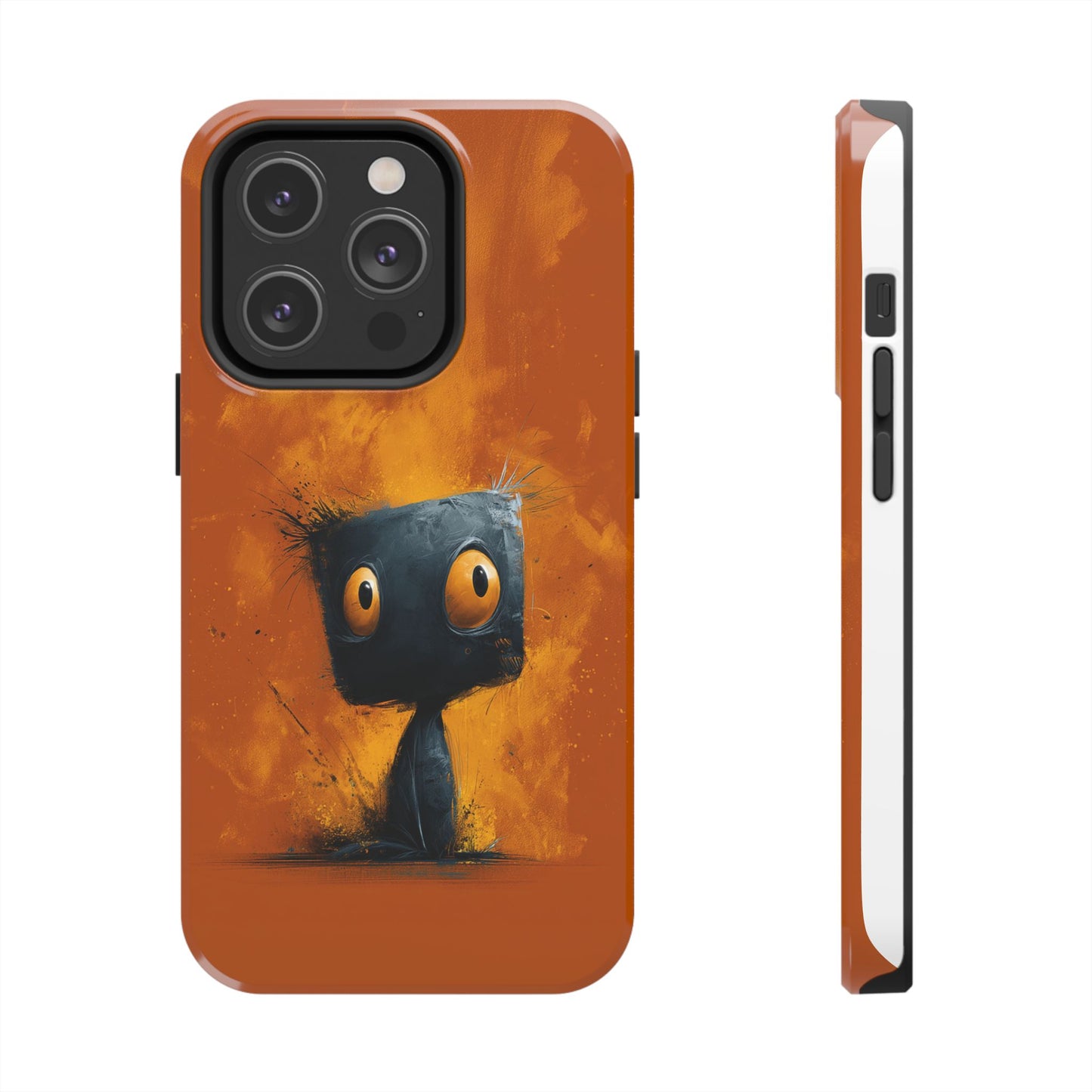Cute Monster Tough Phone Case - Durable Protector for Kids & Adults