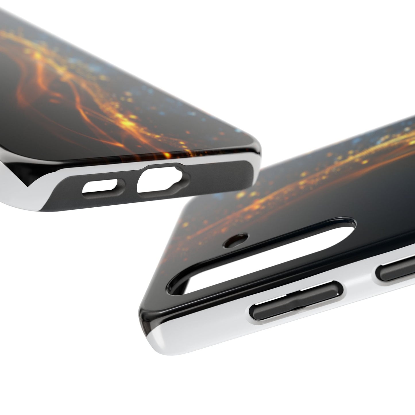 Stylish Tough Phone Cases - Durable Protection with Elegant Glow Design