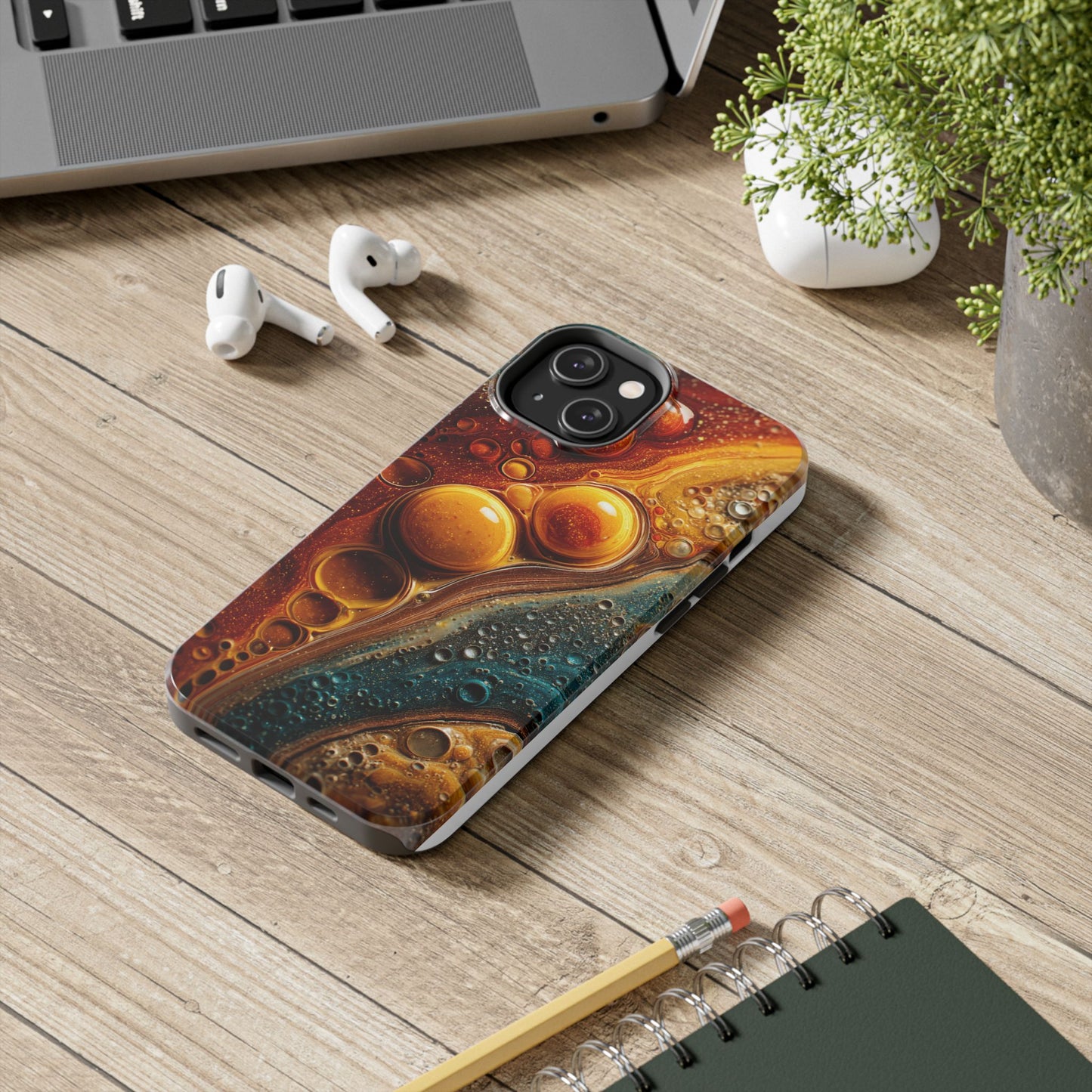 Abstract Colorful Tough Phone Case - Durable Protection for Stylish Lifestyle