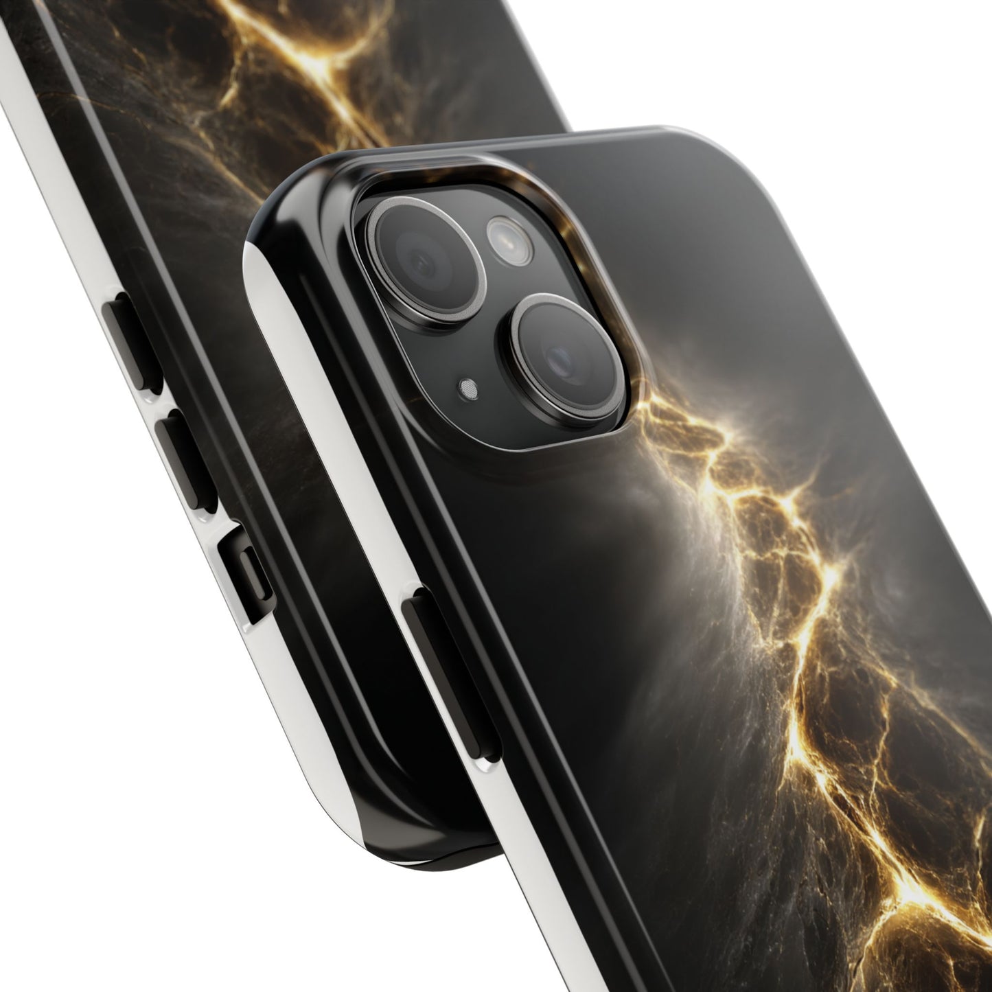 Lightning Bolt Tough Phone Case - Durable & Stylish Protection
