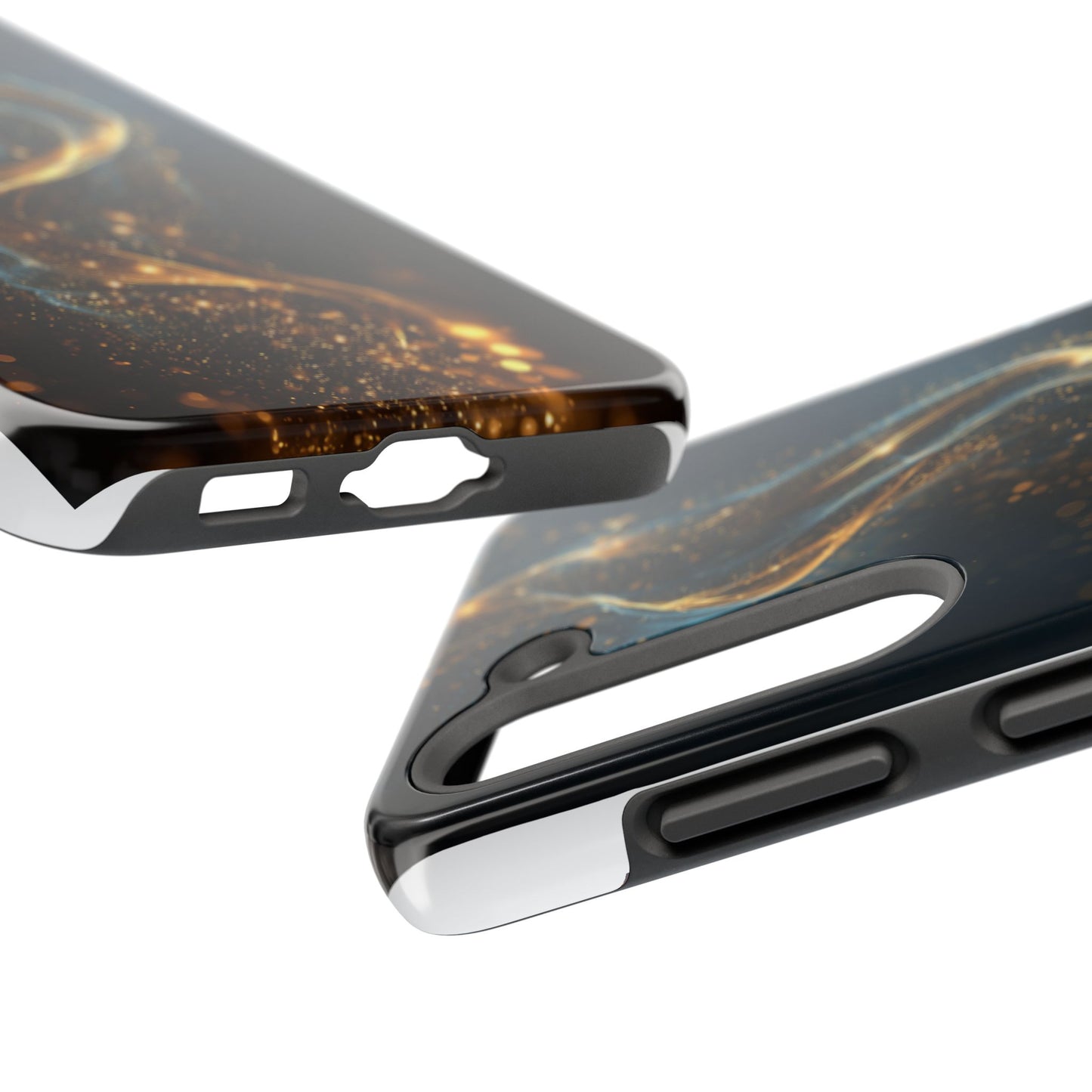 Elegant Glitter Tough Phone Case - Stylish & Durable Protection