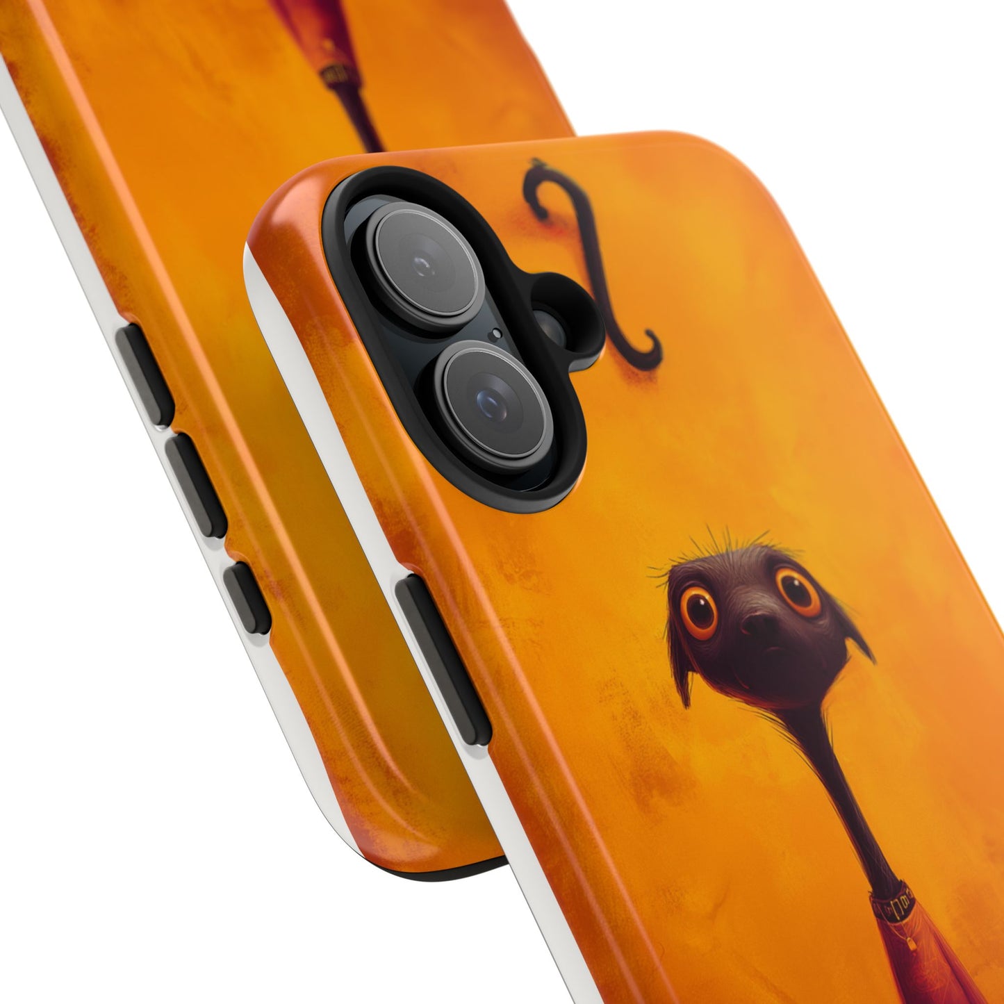 Whimsical Tough Phone Cases - Unique, Durable Design for Creative Minds