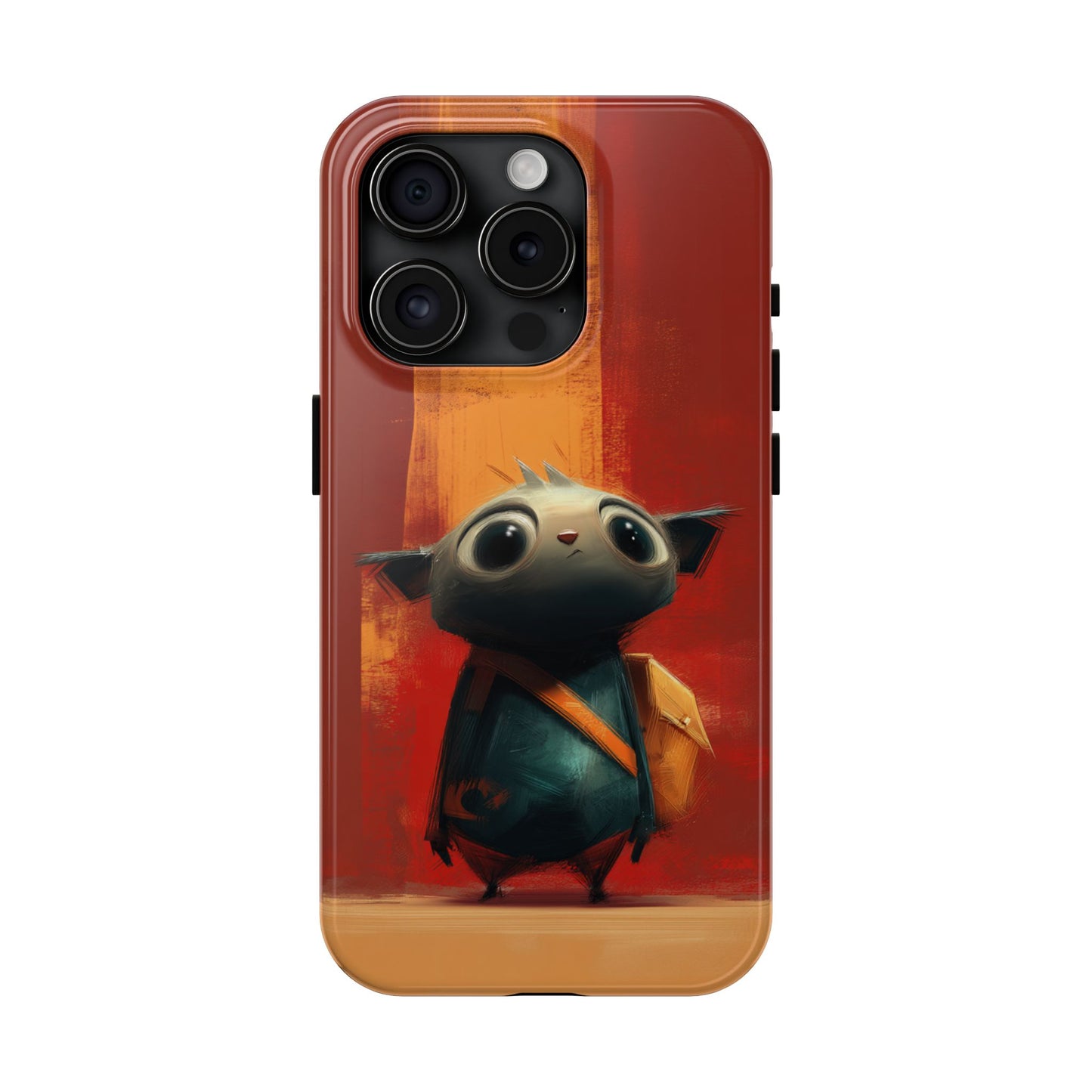 Adventurous Character Tough Phone Case - Durable Protection for Creative Souls