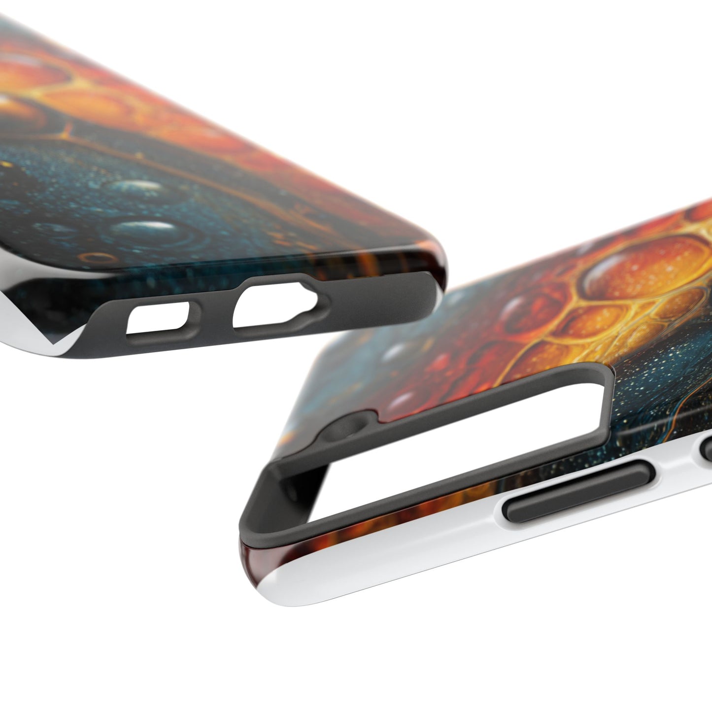Abstract Art Tough Phone Case - Colorful Design for Stylish Protection