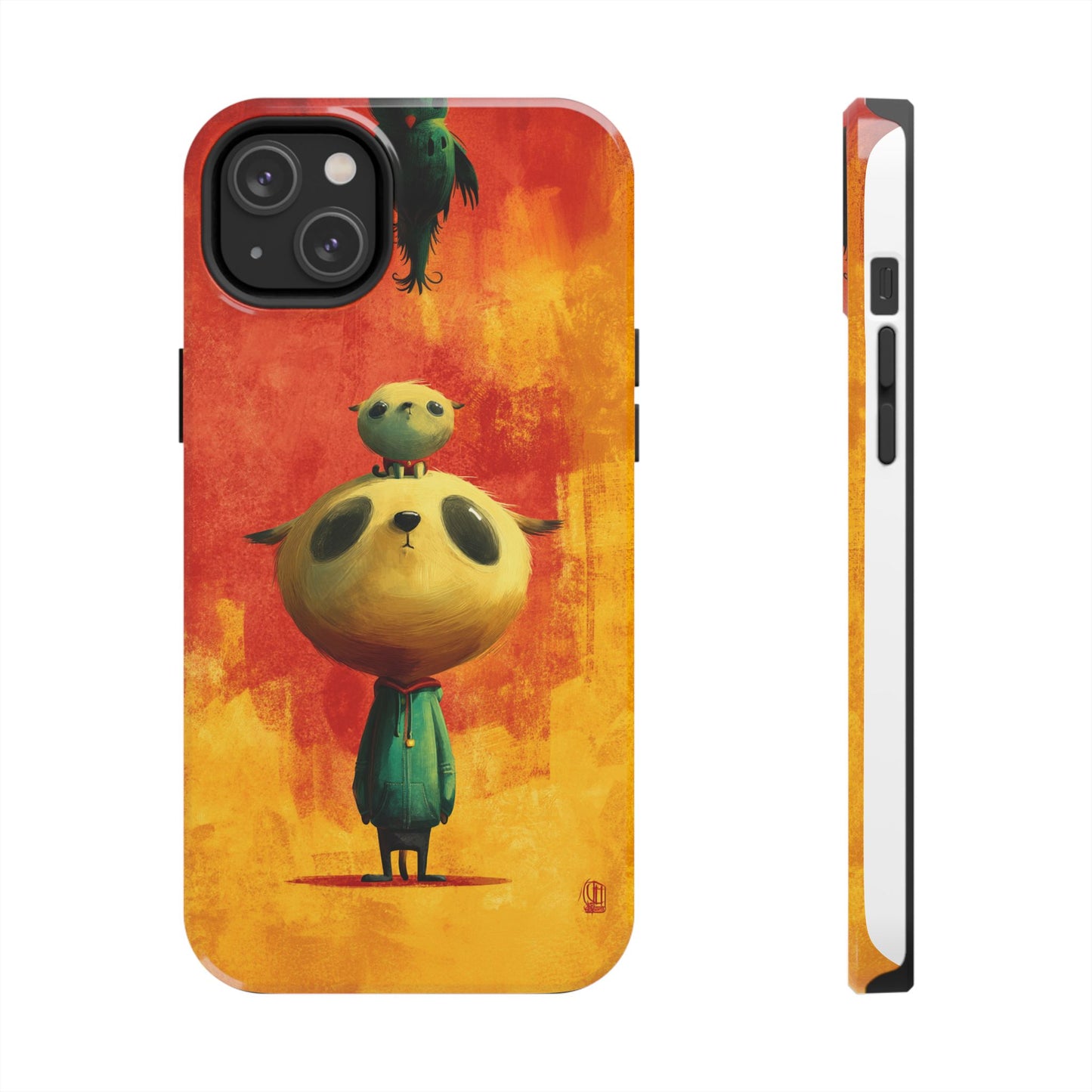 Whimsical Tough Phone Cases - Cute Animal Design for Trendy Protection
