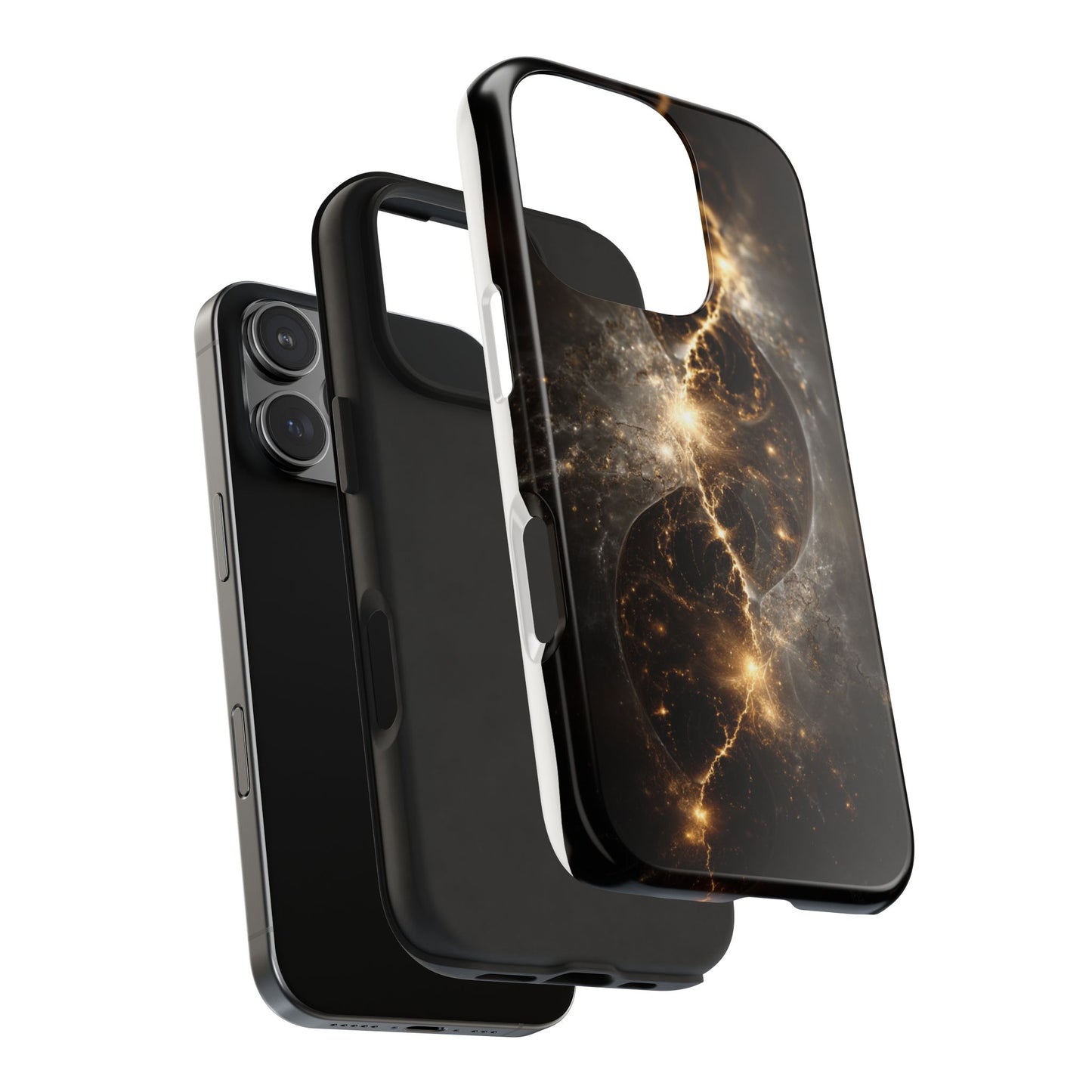 Galaxy-Inspired Tough Phone Case - Cosmic Protection for Your Device