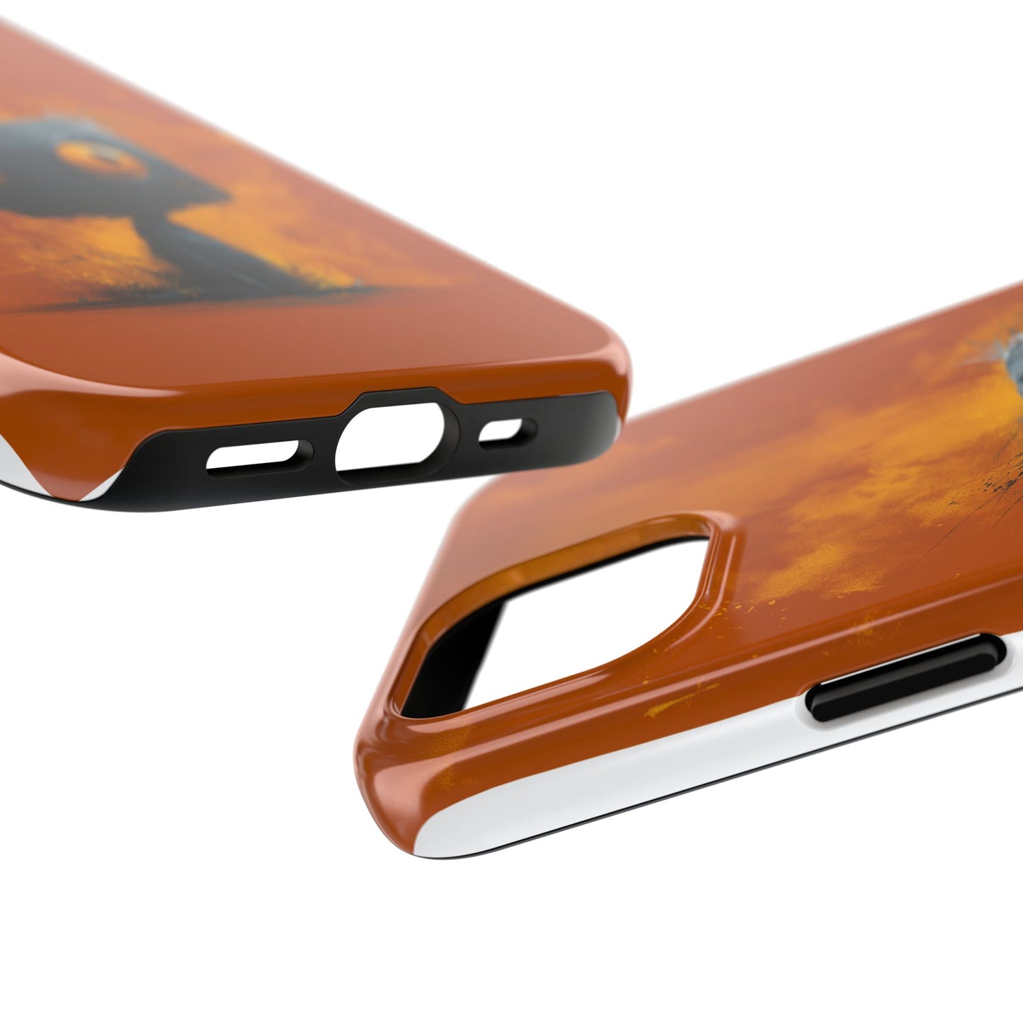 Cute Monster Tough Phone Case - Durable Protector for Kids & Adults