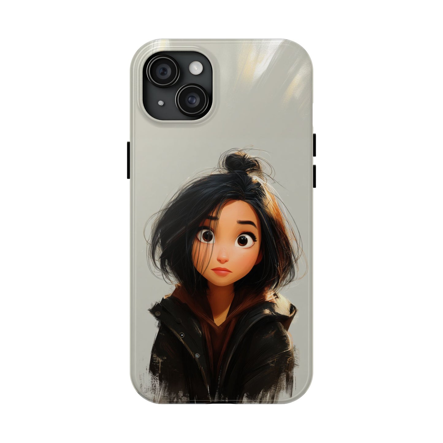 Artistic Tough Phone Case - Unique Design for Creative Souls
