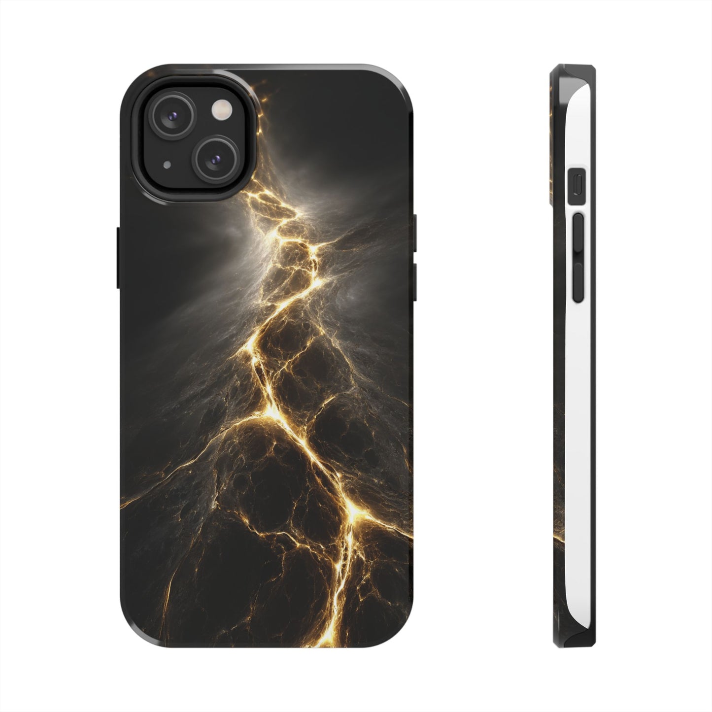 Lightning Bolt Tough Phone Case - Durable & Stylish Protection