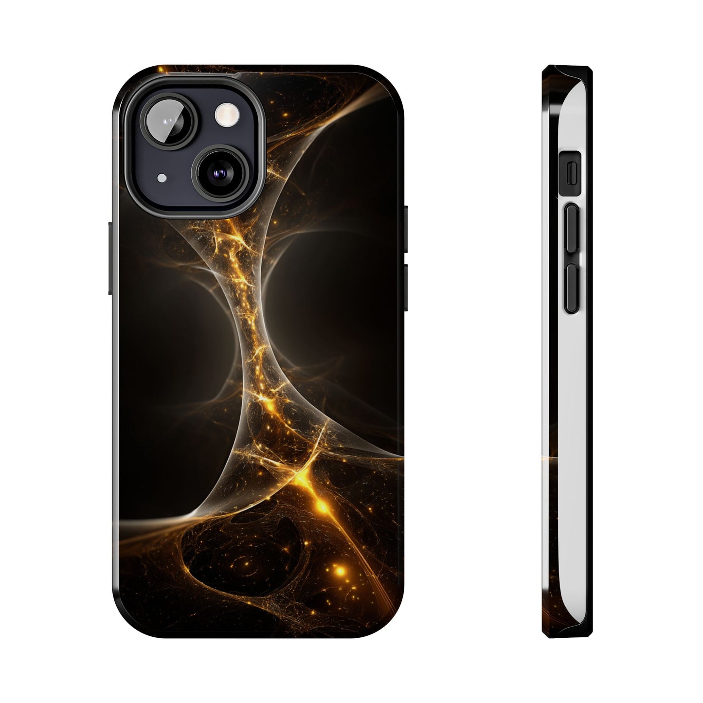 Cosmic Glow Tough Phone Case - Durable Protection with Stellar Design