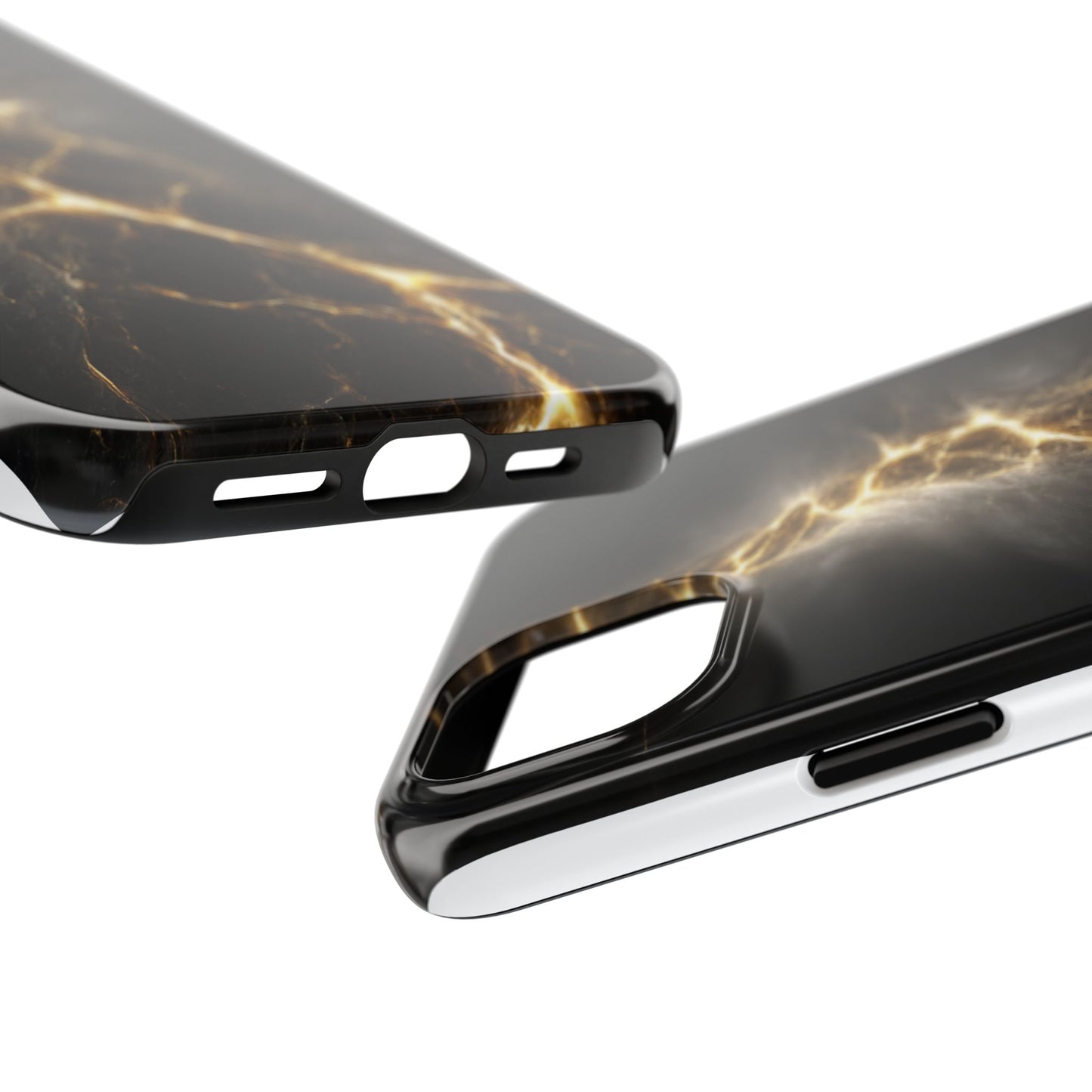 Lightning Bolt Tough Phone Case - Durable & Stylish Protection