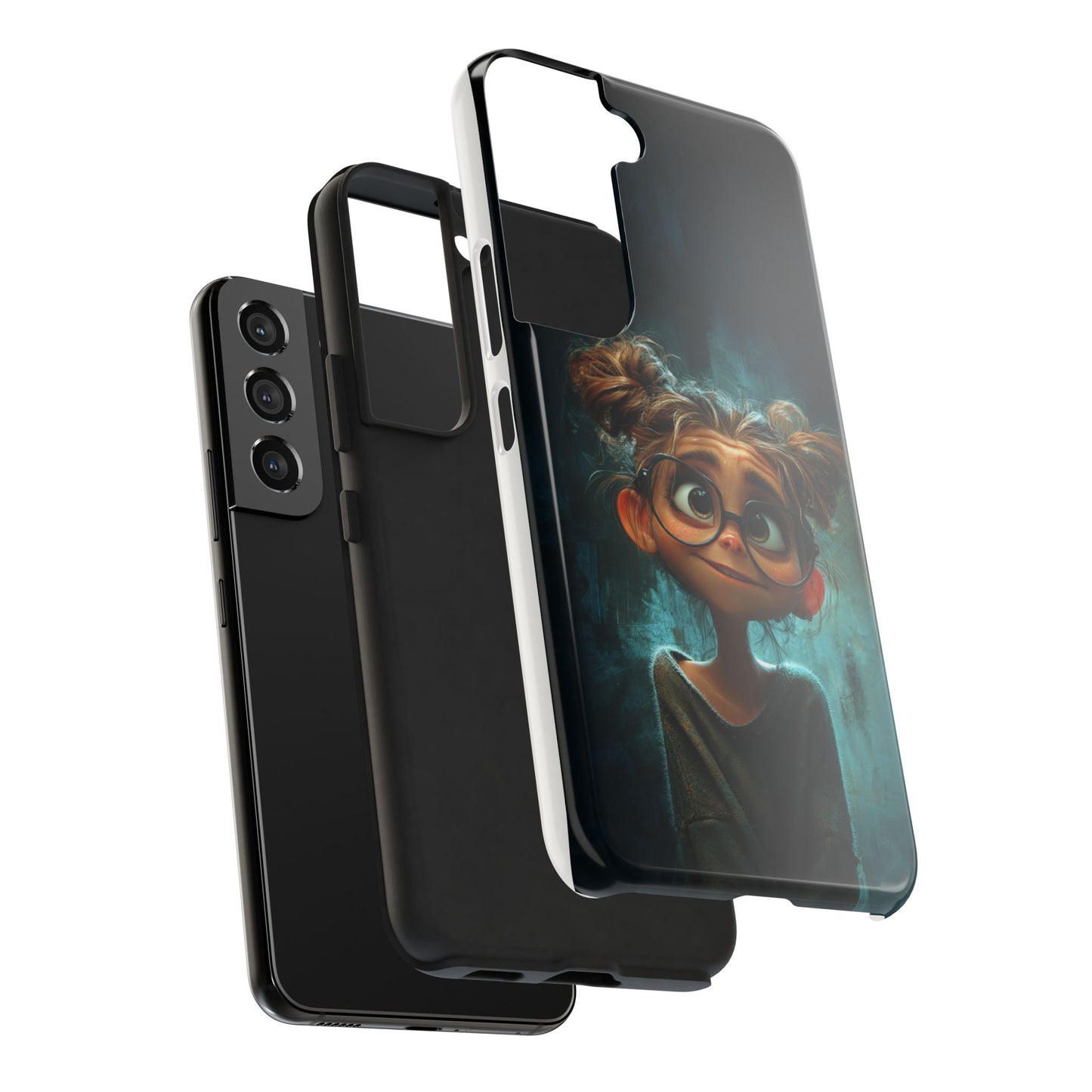 Cute Character Tough Phone Case - Perfect Gift for Kids and Teens