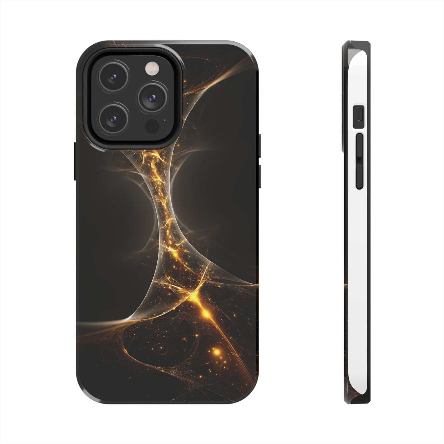 Cosmic Glow Tough Phone Case - Durable Protection with Stellar Design