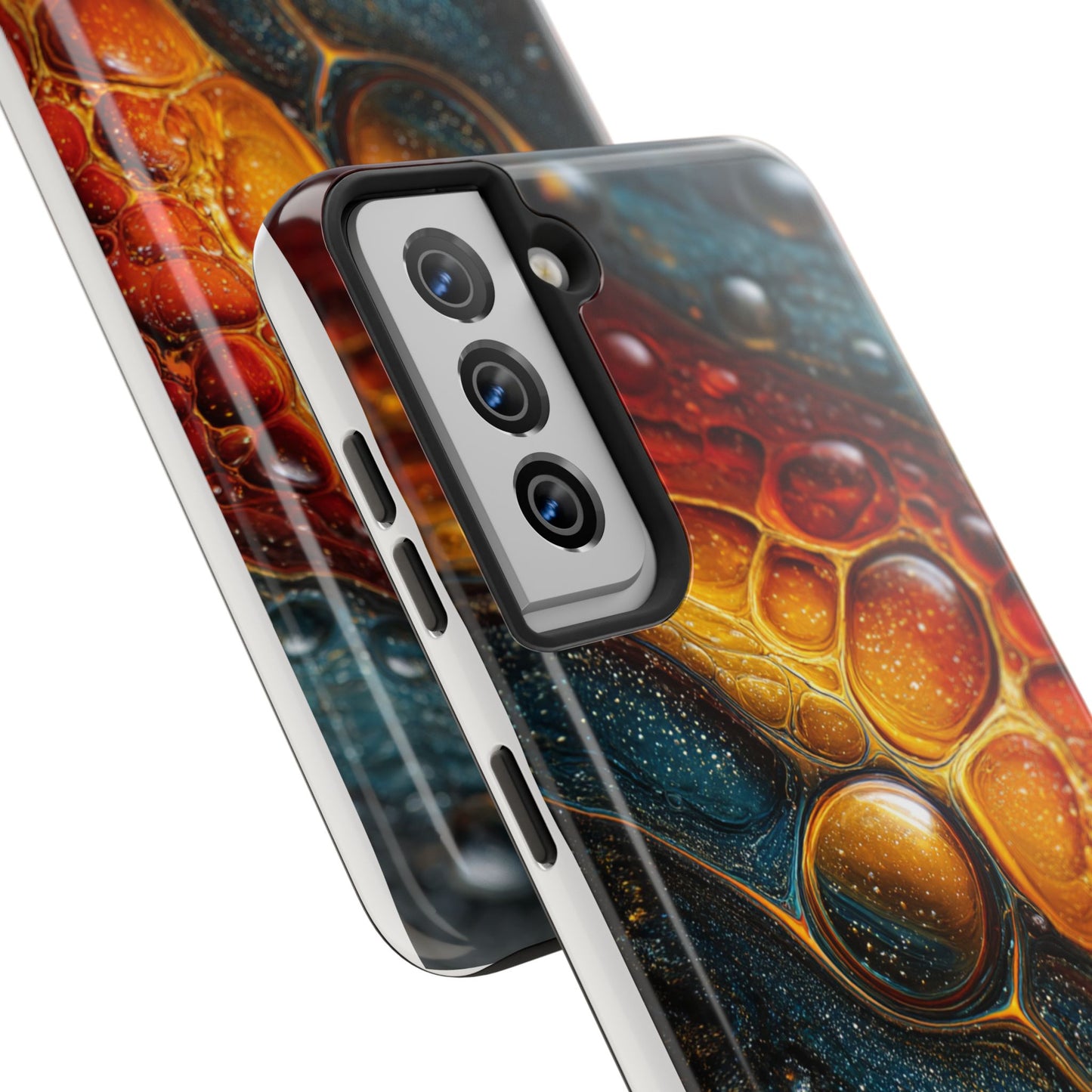 Abstract Art Tough Phone Case - Colorful Design for Stylish Protection