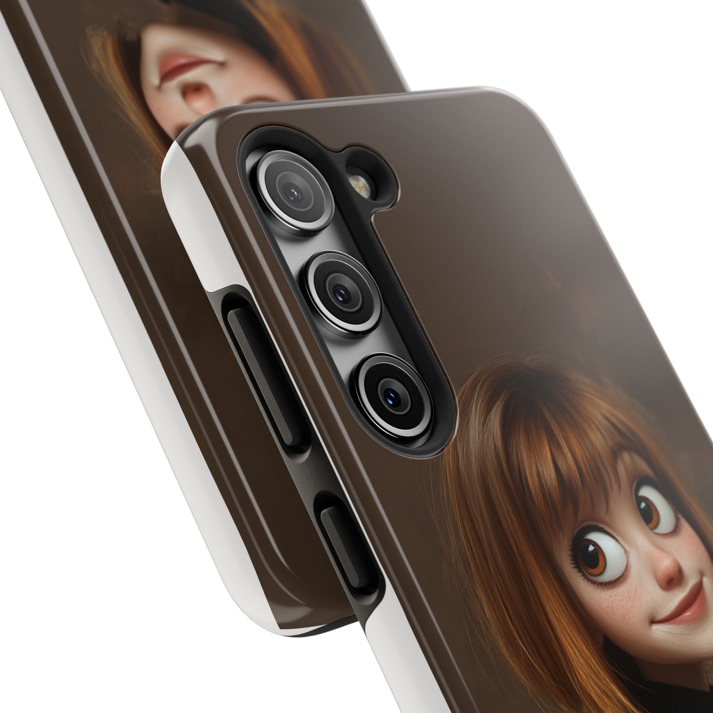 Cute Cartoon Character Tough Phone Case - Durable & Stylish Protection