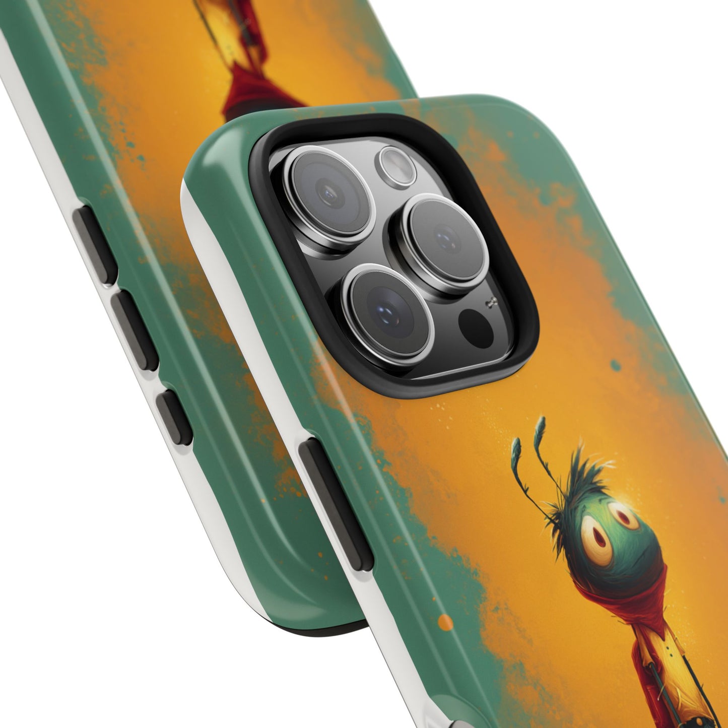 Whimsical Tough Phone Cases for Kids – Vibrant Character Design