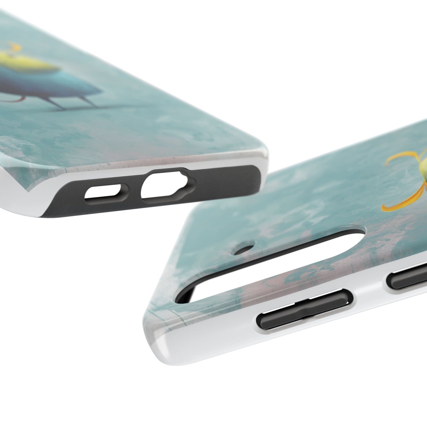 Cute Cartoon Bull Tough Phone Case - Durable & Fun Protection