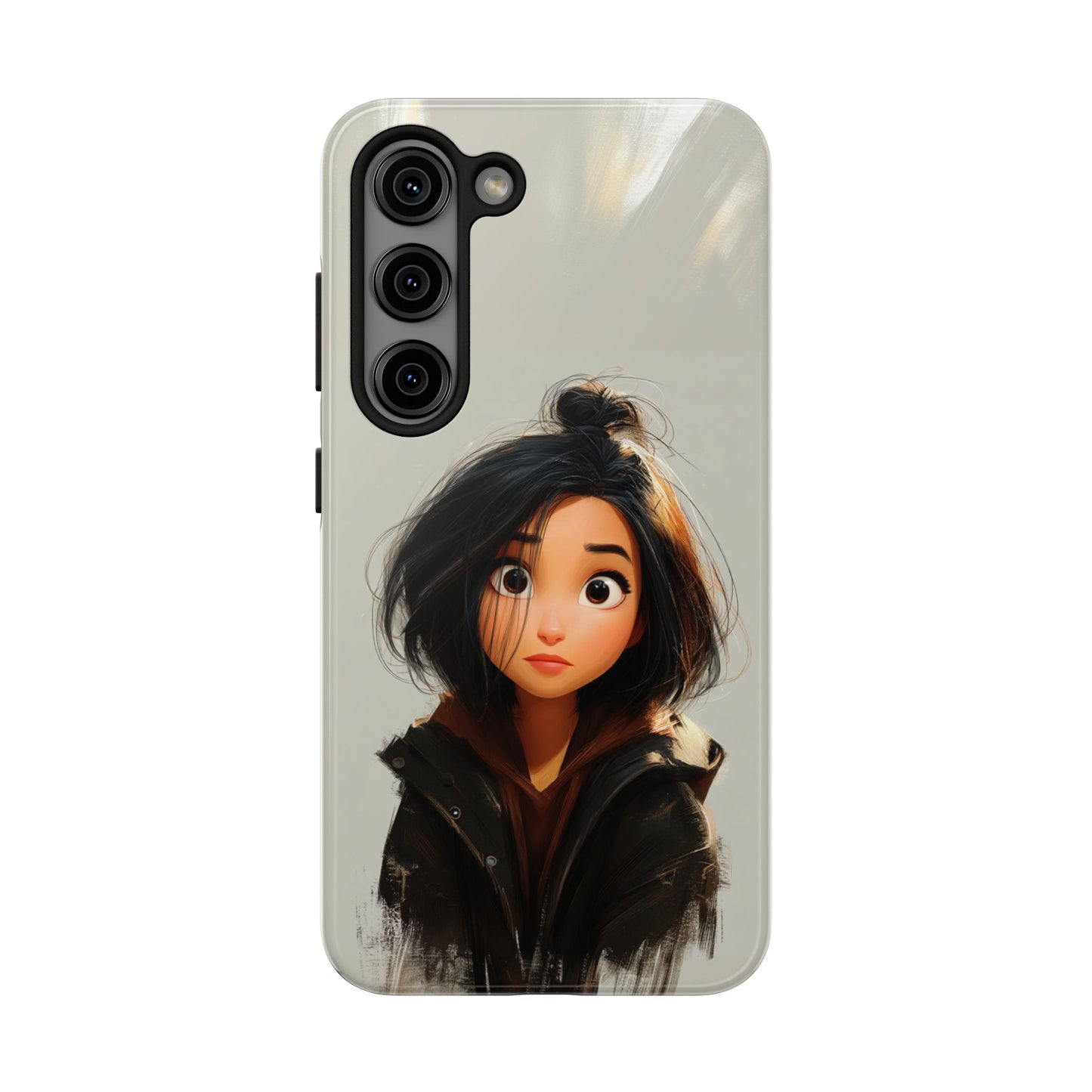Artistic Tough Phone Case - Unique Design for Creative Souls