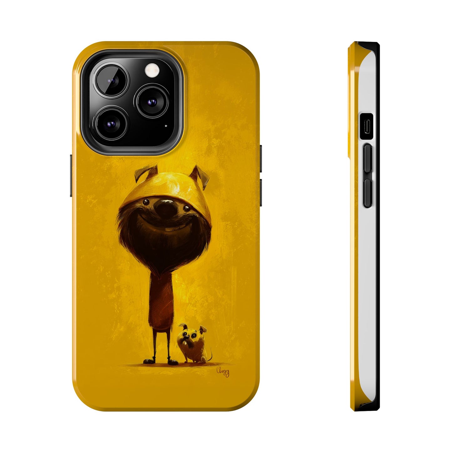 Cute Dog-Themed Tough Phone Cases - Durable Protection & Fun Design