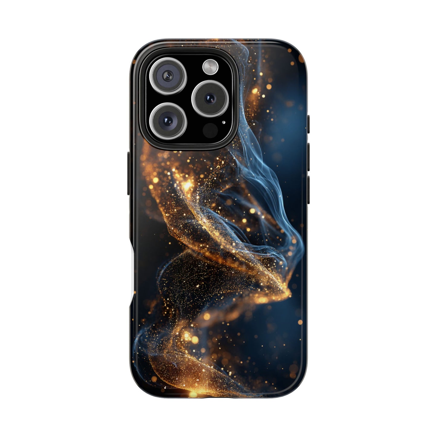 Elegant Gold Swirl Tough Phone Case – Durable & Stylish Protection for Your Device