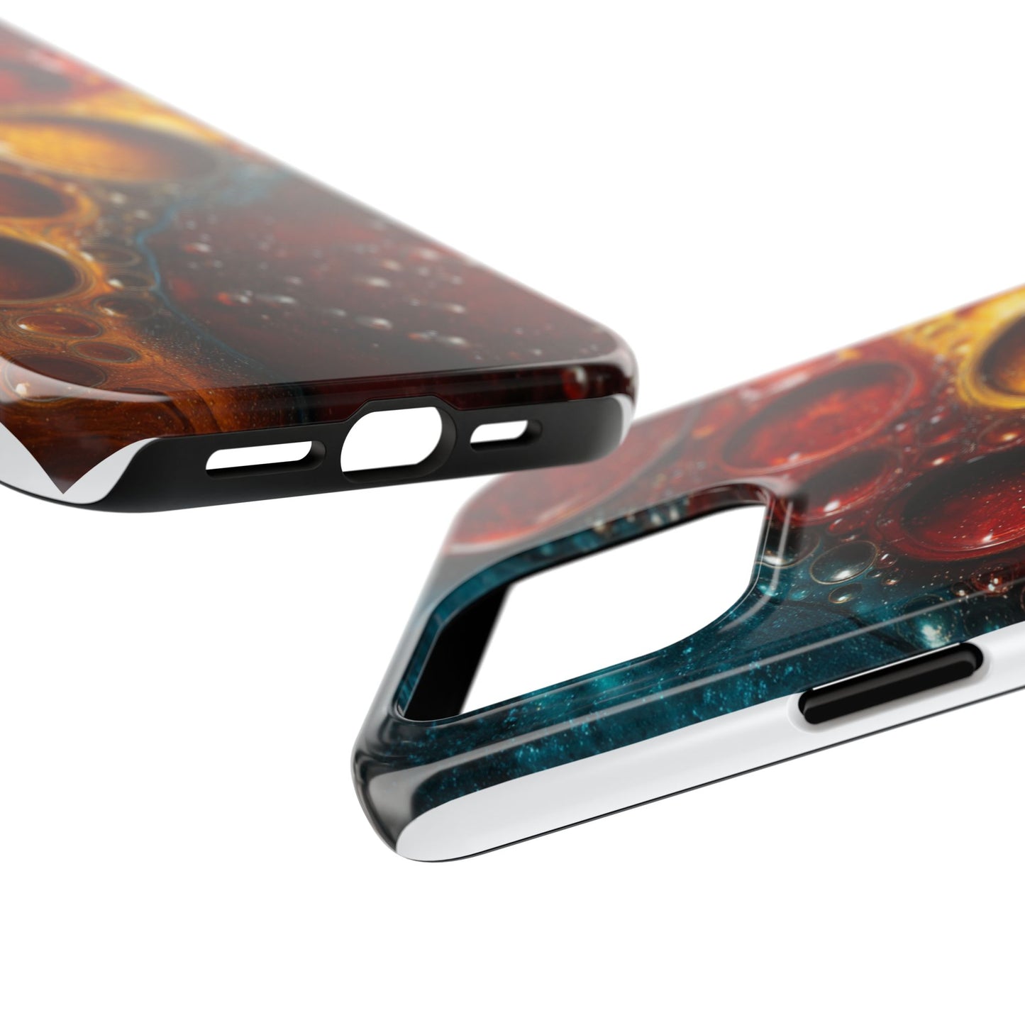 Vibrant Abstract Tough Phone Case - Durable and Stylish Protection