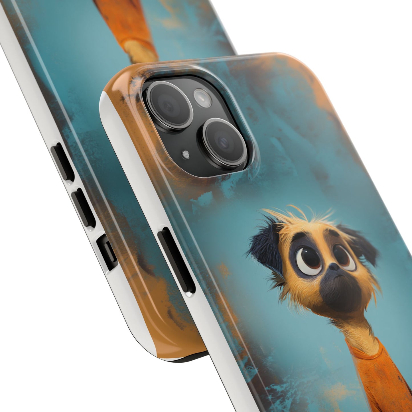Cute Cartoon Dog Tough Phone Case for Pet Lovers