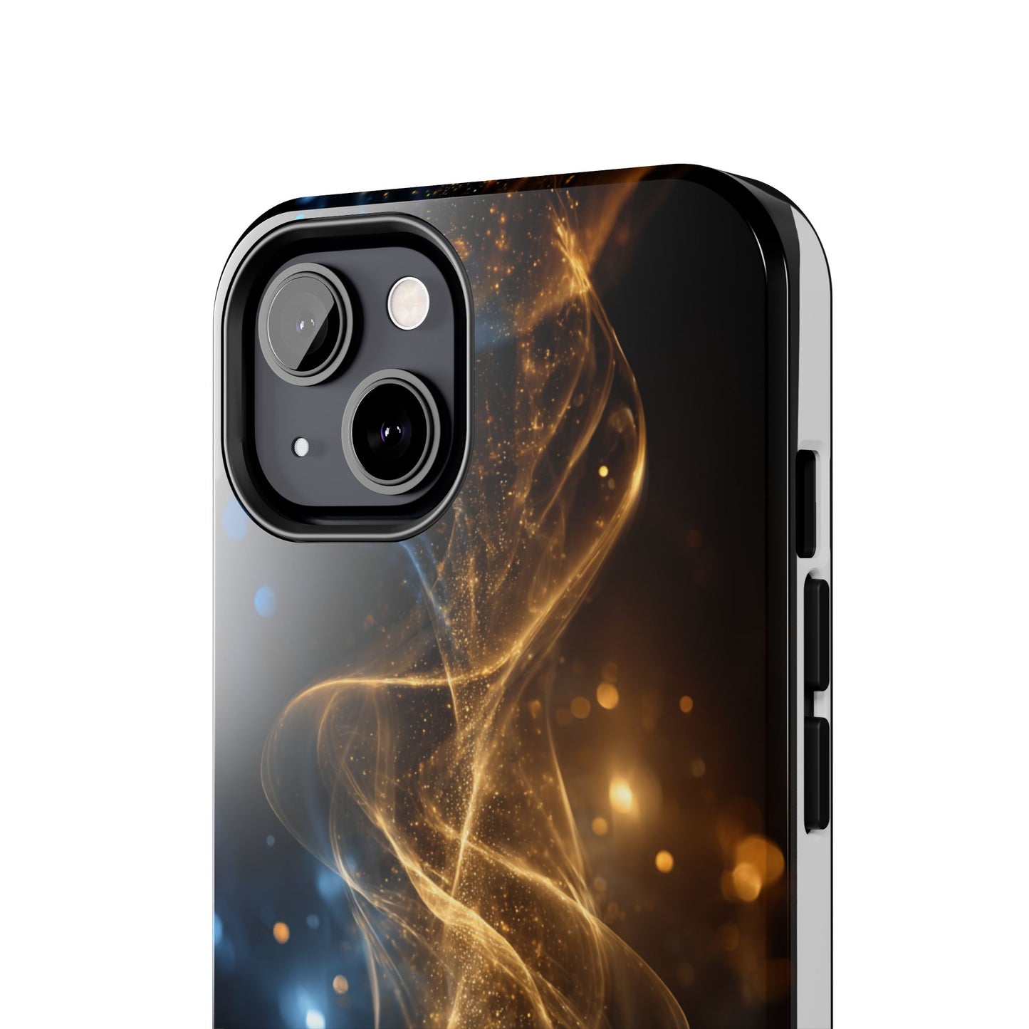 Stylish Tough Phone Cases with Sparkling Swirls Design