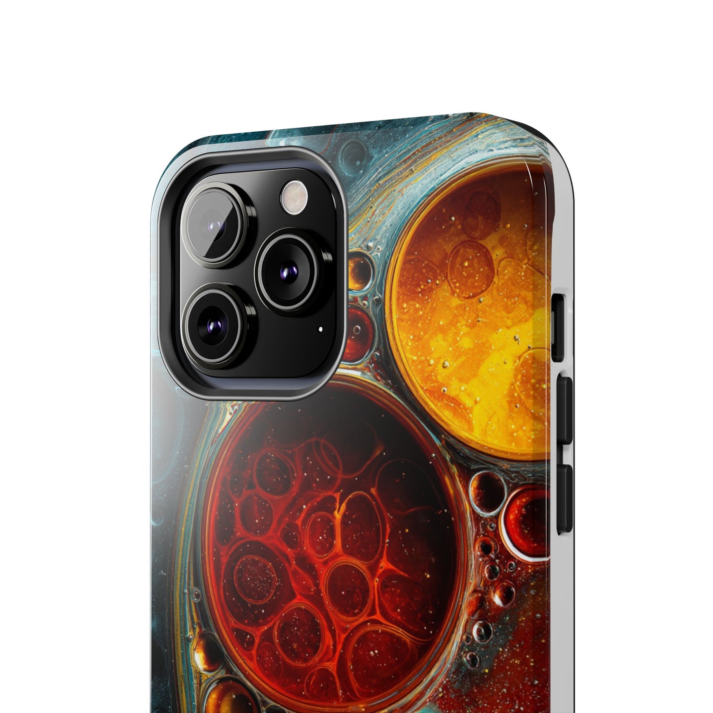 Vibrant Abstract Tough Phone Case - Durable Protection with Artistic Design