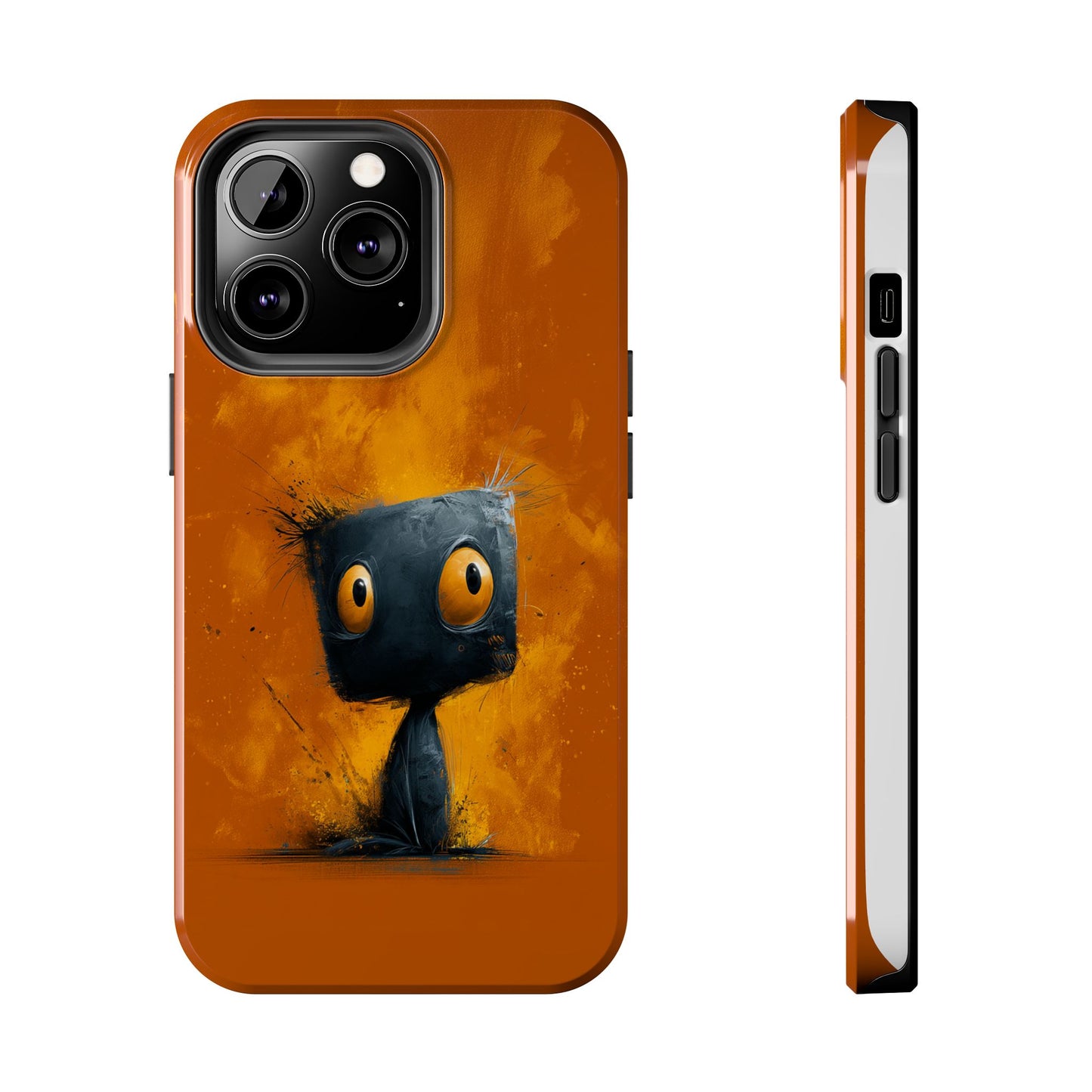 Cute Monster Tough Phone Case - Durable Protector for Kids & Adults
