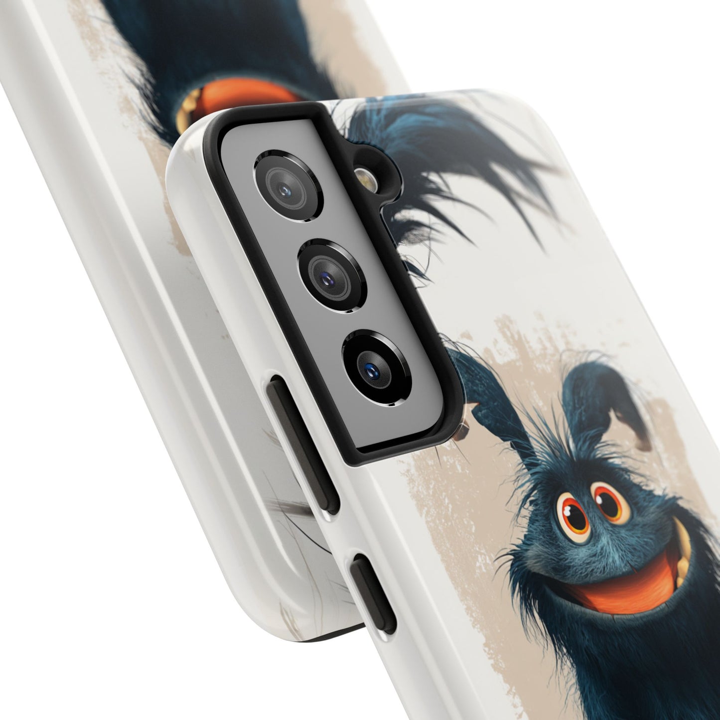 Whimsical Monster Tough Phone Case - Durable Protection for Fun-Loving Individuals