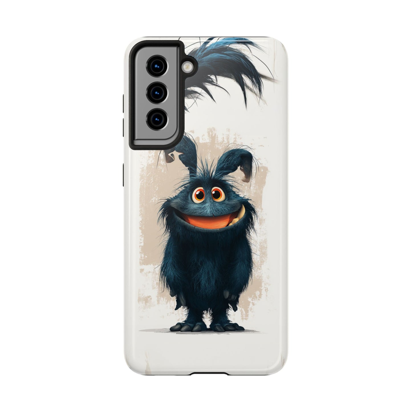 Whimsical Monster Tough Phone Case - Durable Protection for Fun-Loving Individuals