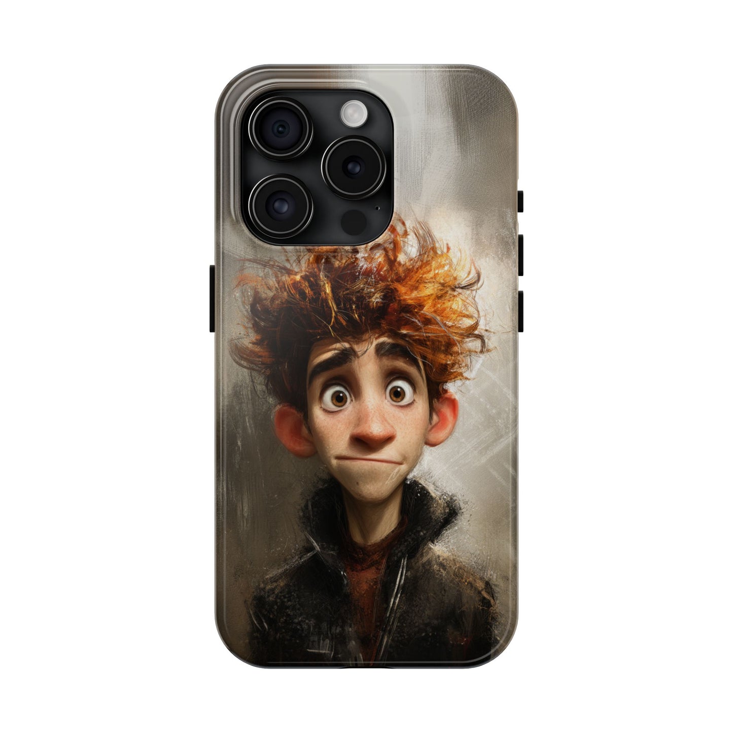 Whimsical Tough Phone Case – Unique Art Design for Creative Souls
