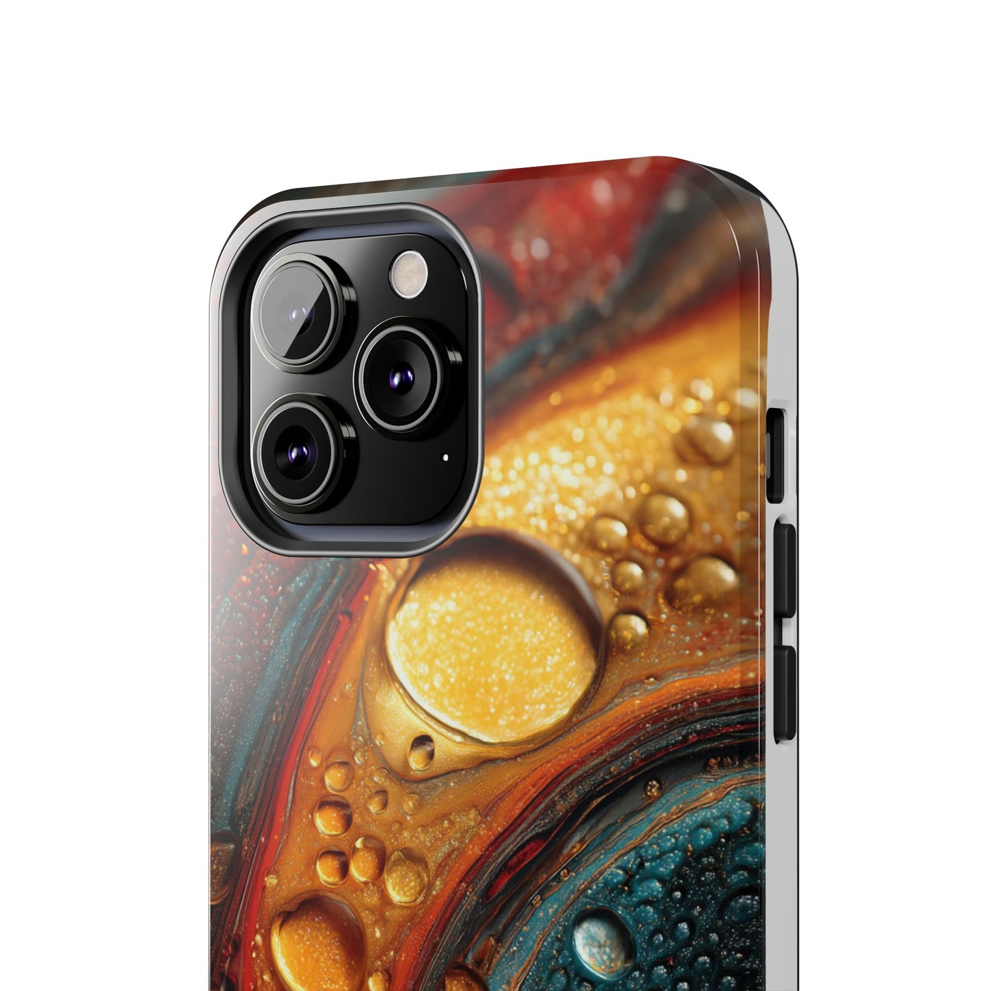 Vibrant Watercolor Tough Phone Case - Colorful Abstract Design