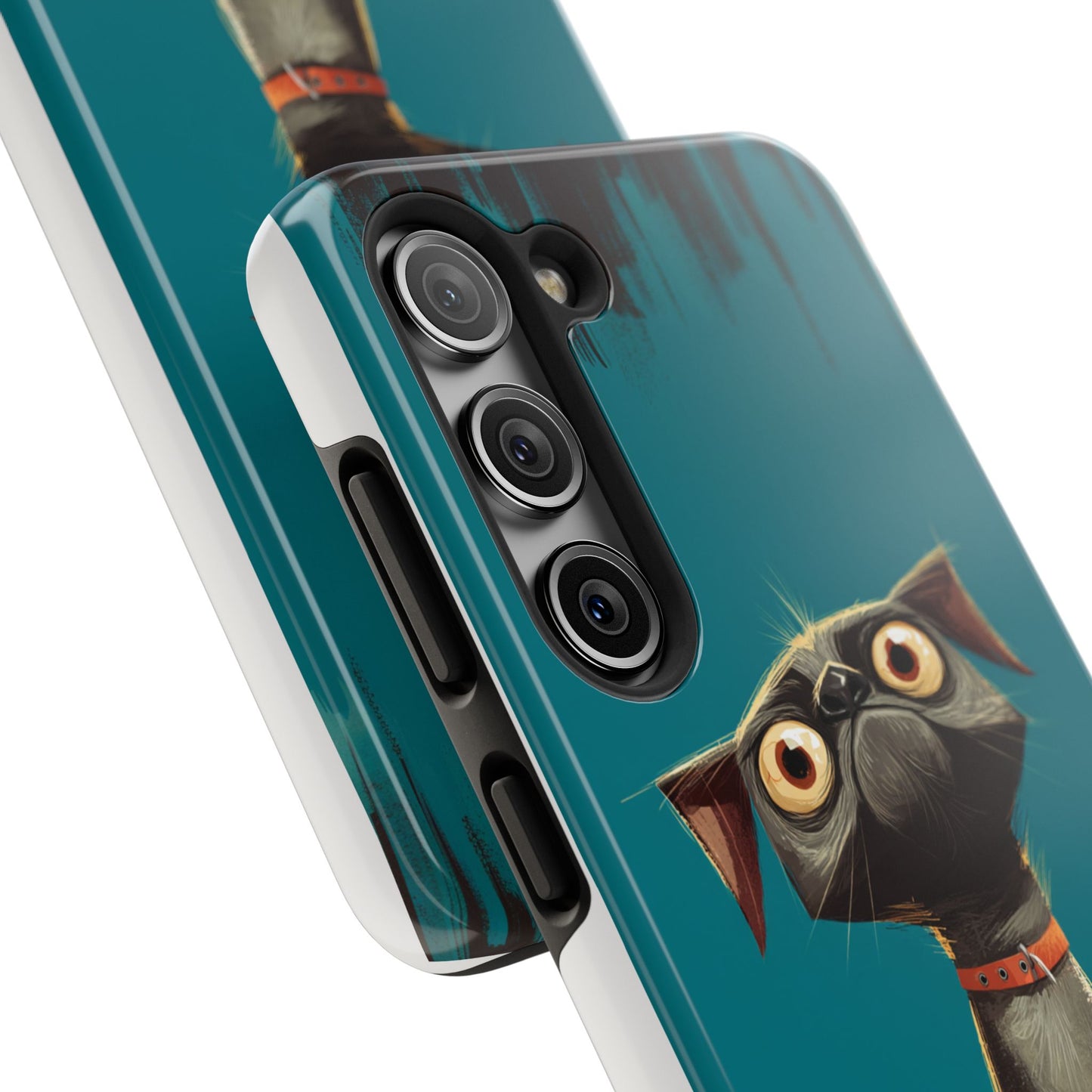 Cute Dog Tough Phone Case - Durable Protection for Pet Lovers