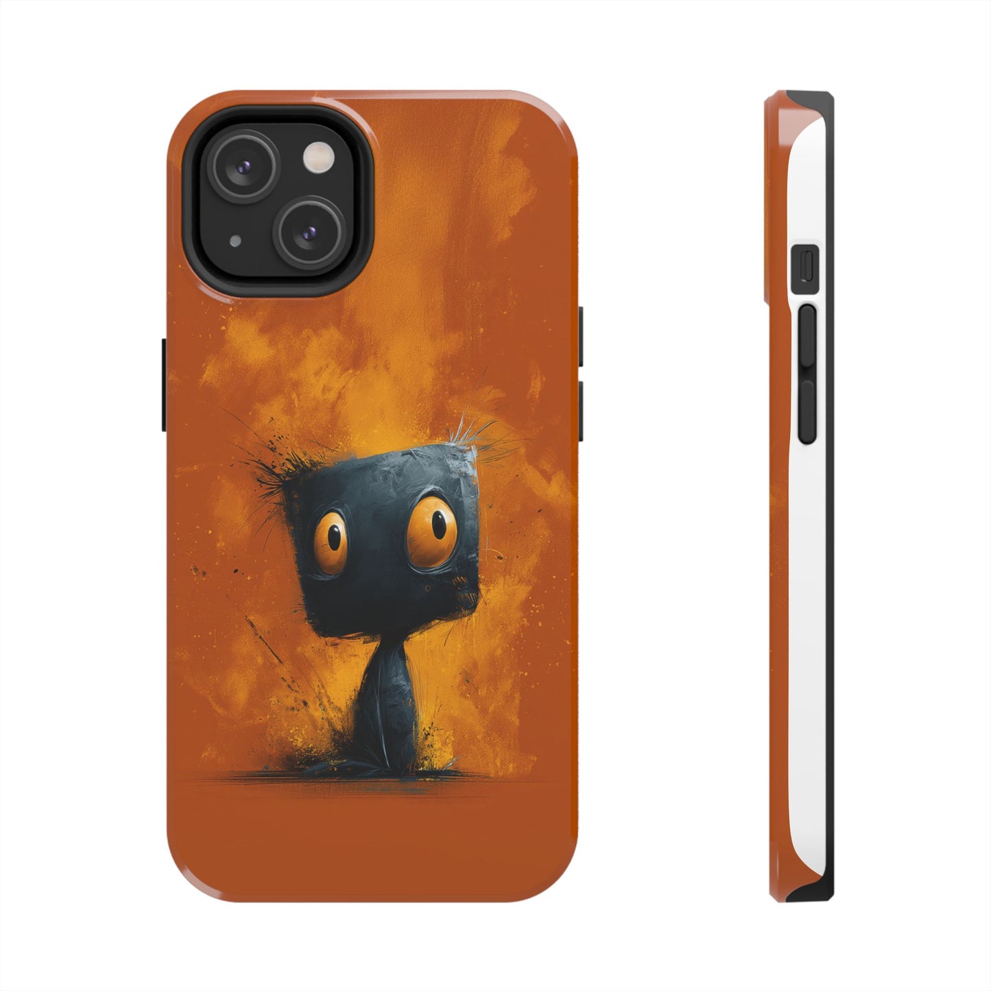Cute Monster Tough Phone Case - Durable Protector for Kids & Adults