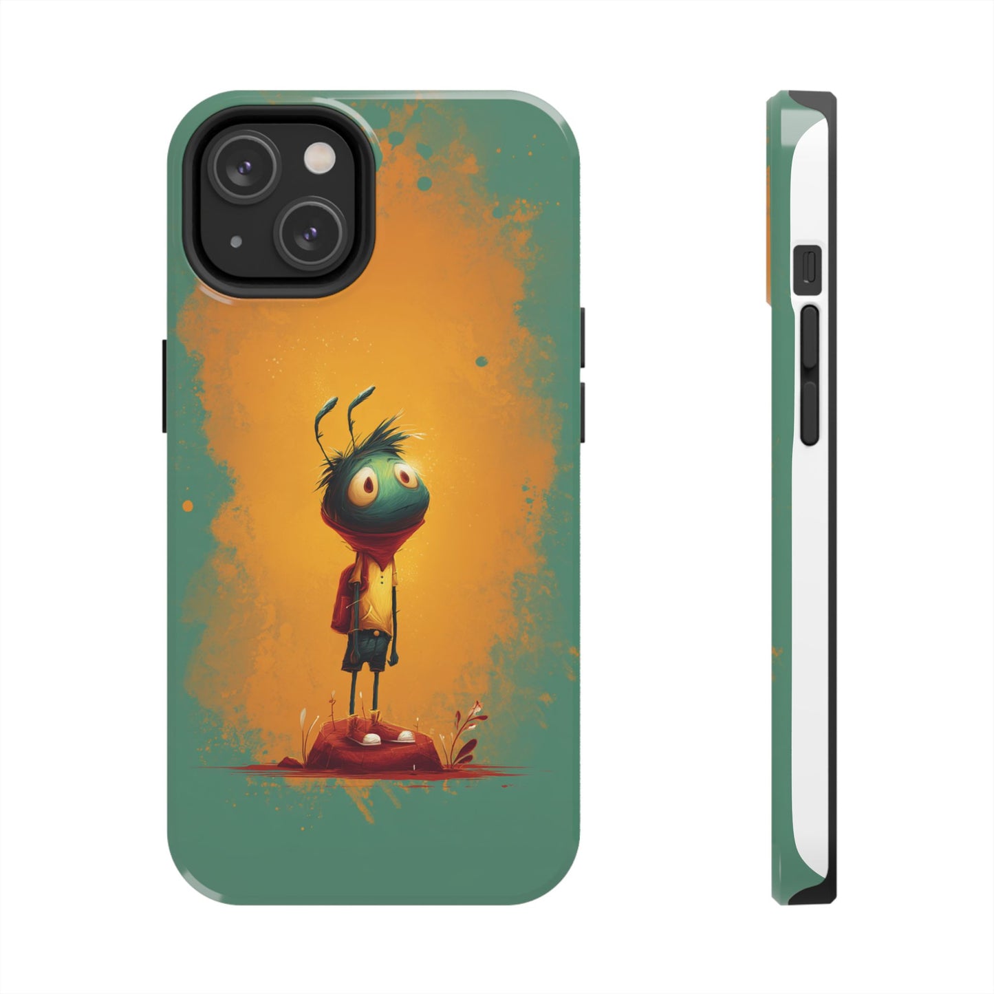 Whimsical Tough Phone Cases for Kids – Vibrant Character Design