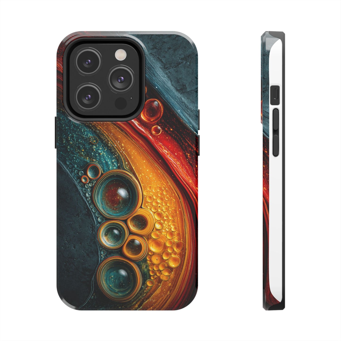Vibrant Abstract Phone Case - Tough Protection with Style
