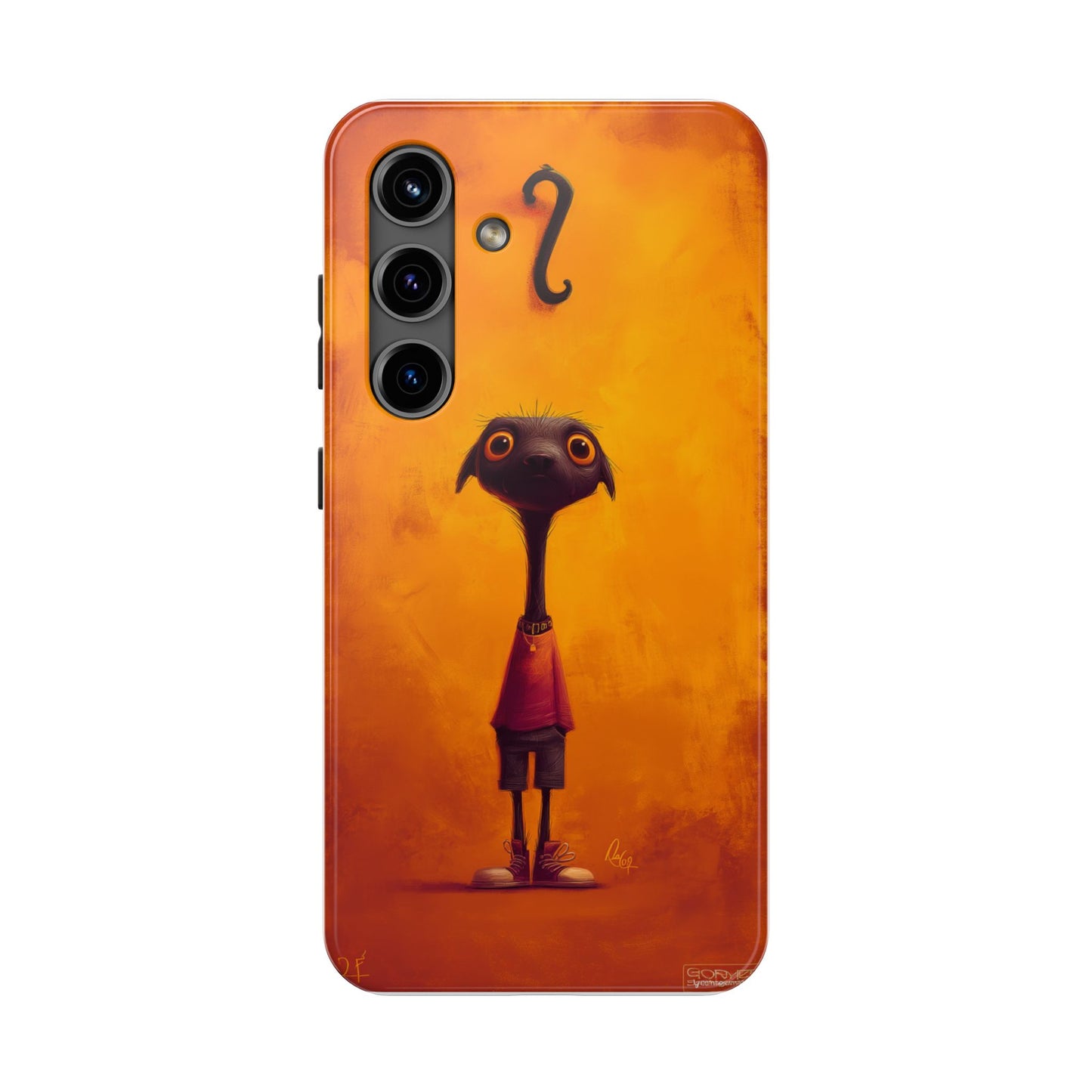 Whimsical Tough Phone Cases - Unique, Durable Design for Creative Minds
