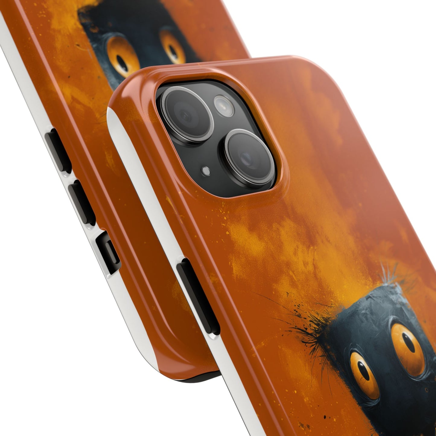 Cute Monster Tough Phone Case - Durable Protector for Kids & Adults