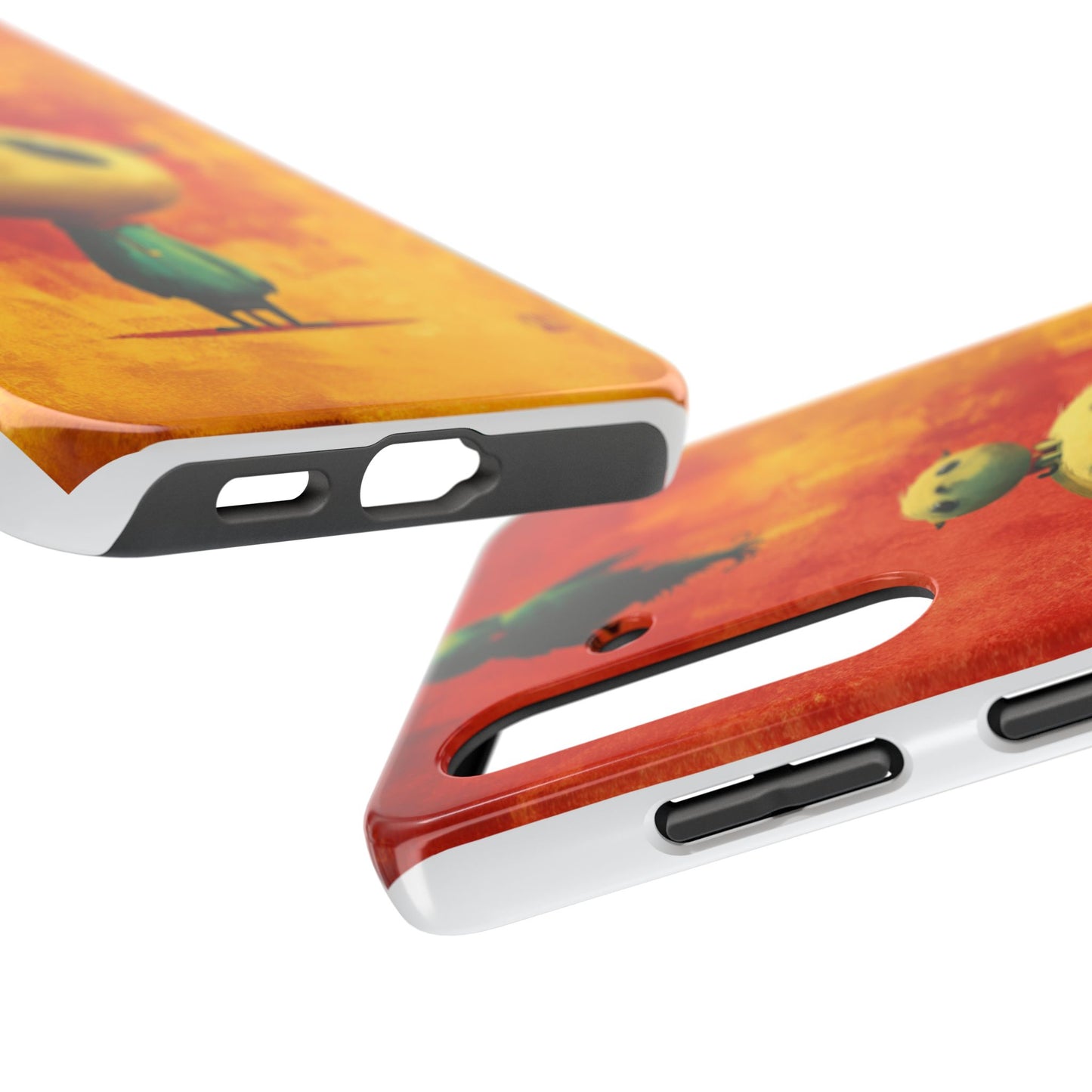 Whimsical Tough Phone Cases - Cute Animal Design for Trendy Protection