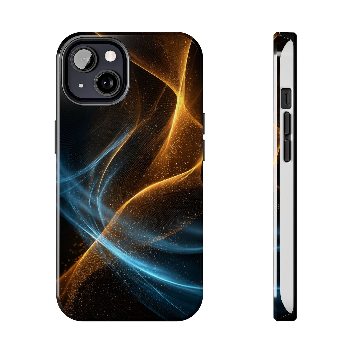 Dynamic Wave Tough Phone Case - Durable and Stylish