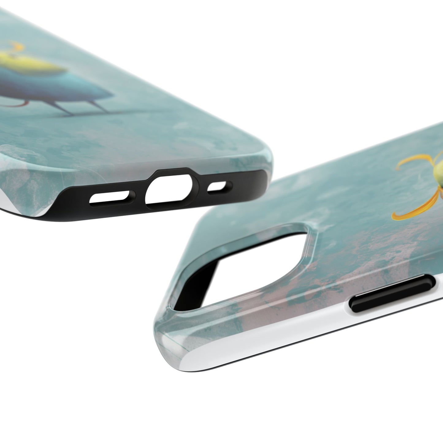 Cute Cartoon Bull Tough Phone Case - Durable & Fun Protection