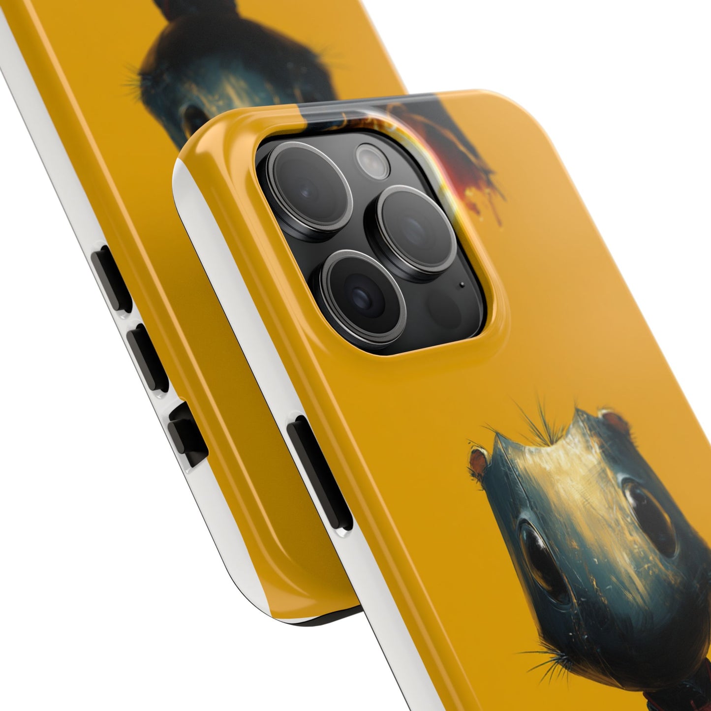 Whimsical Tough Phone Case | Cute Character Design for Animal Lovers