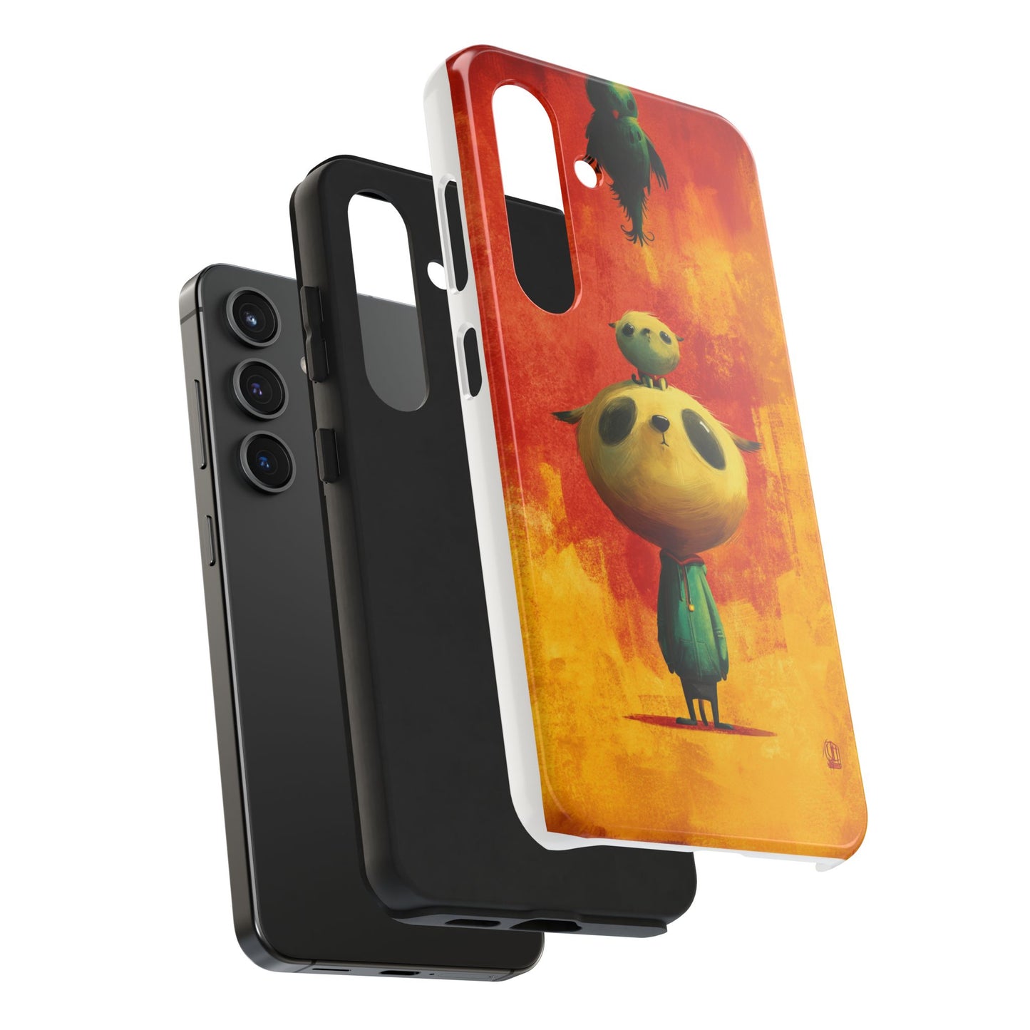 Whimsical Tough Phone Cases - Cute Animal Design for Trendy Protection